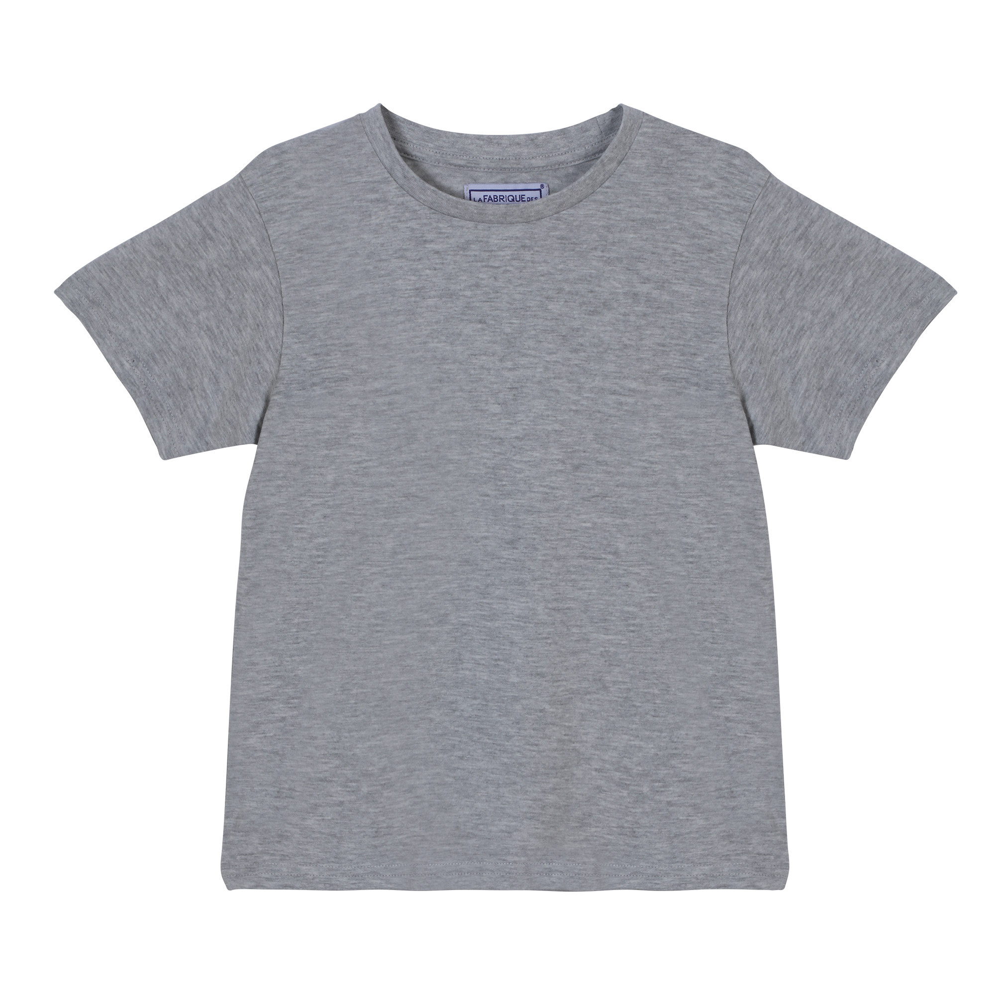 Tee-shirt uni manches courtes 3/12 ans - Noir