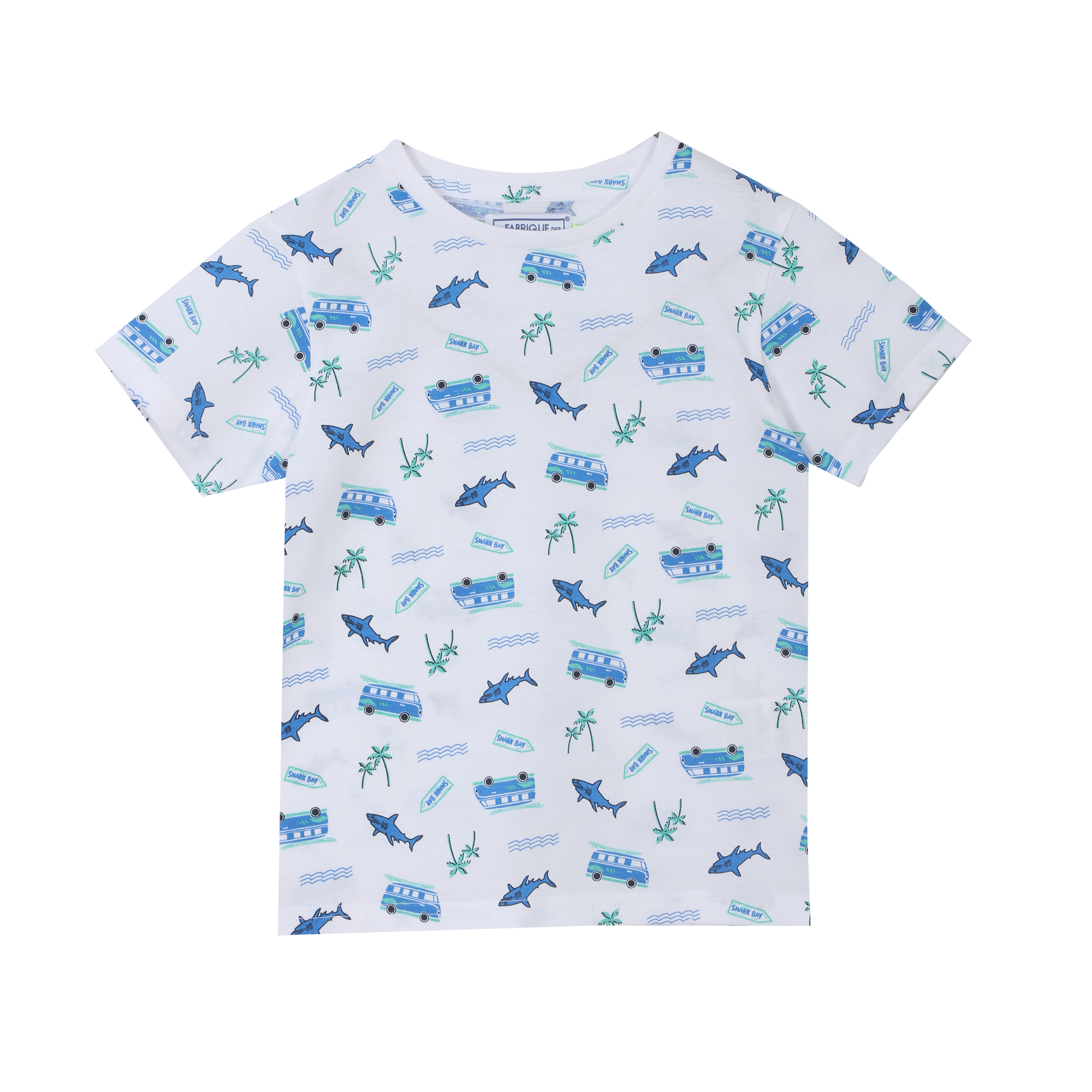 Lot de 2 tee-shirts 3/6 ans - Vert