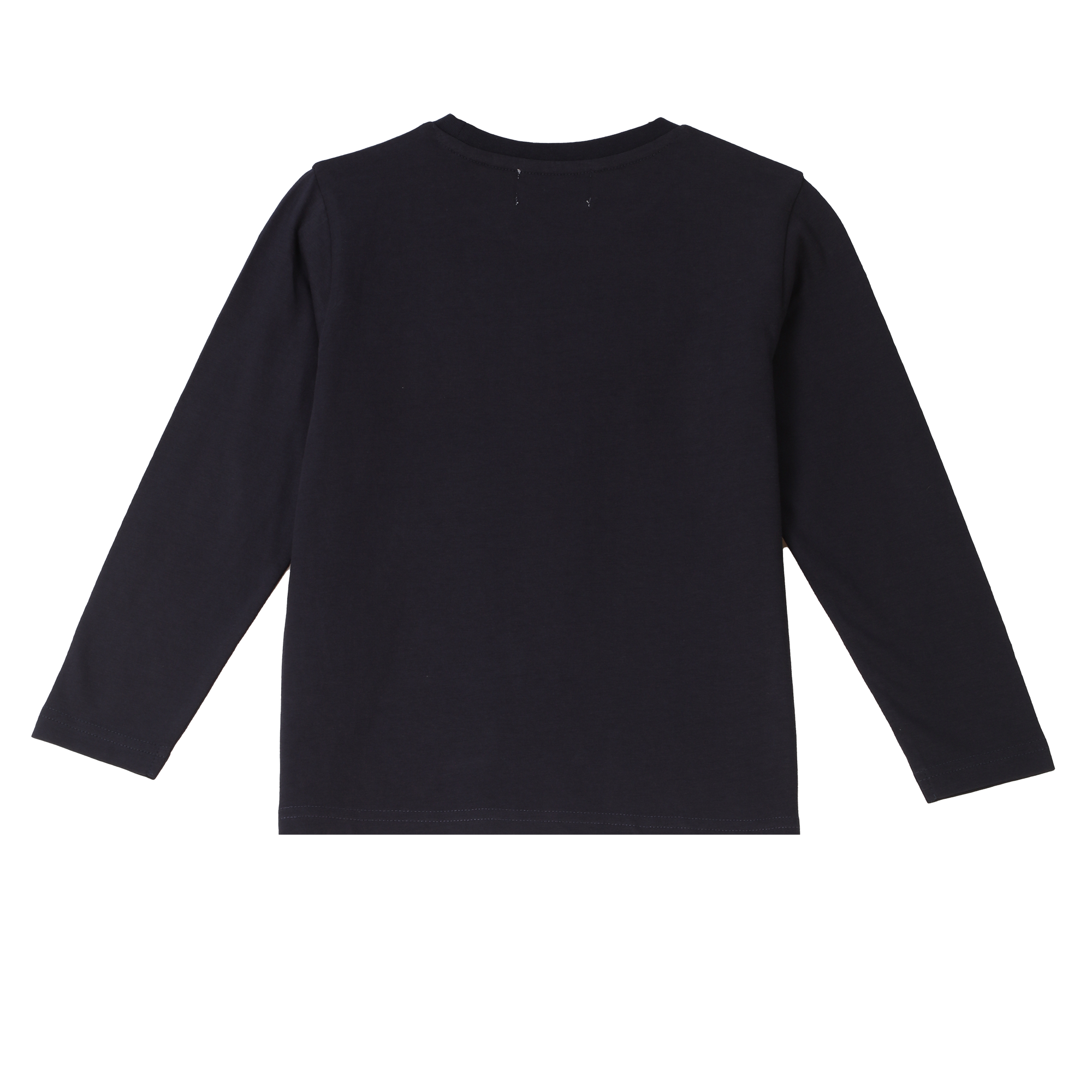 Lot de 2 tee-shirts manches longues avec animation 3/12 ans - Bleu foncé