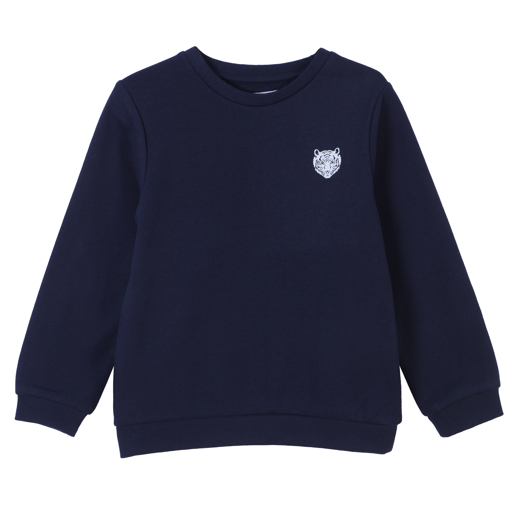 Sweat col rond avec animation 3/12 ans - Jaune