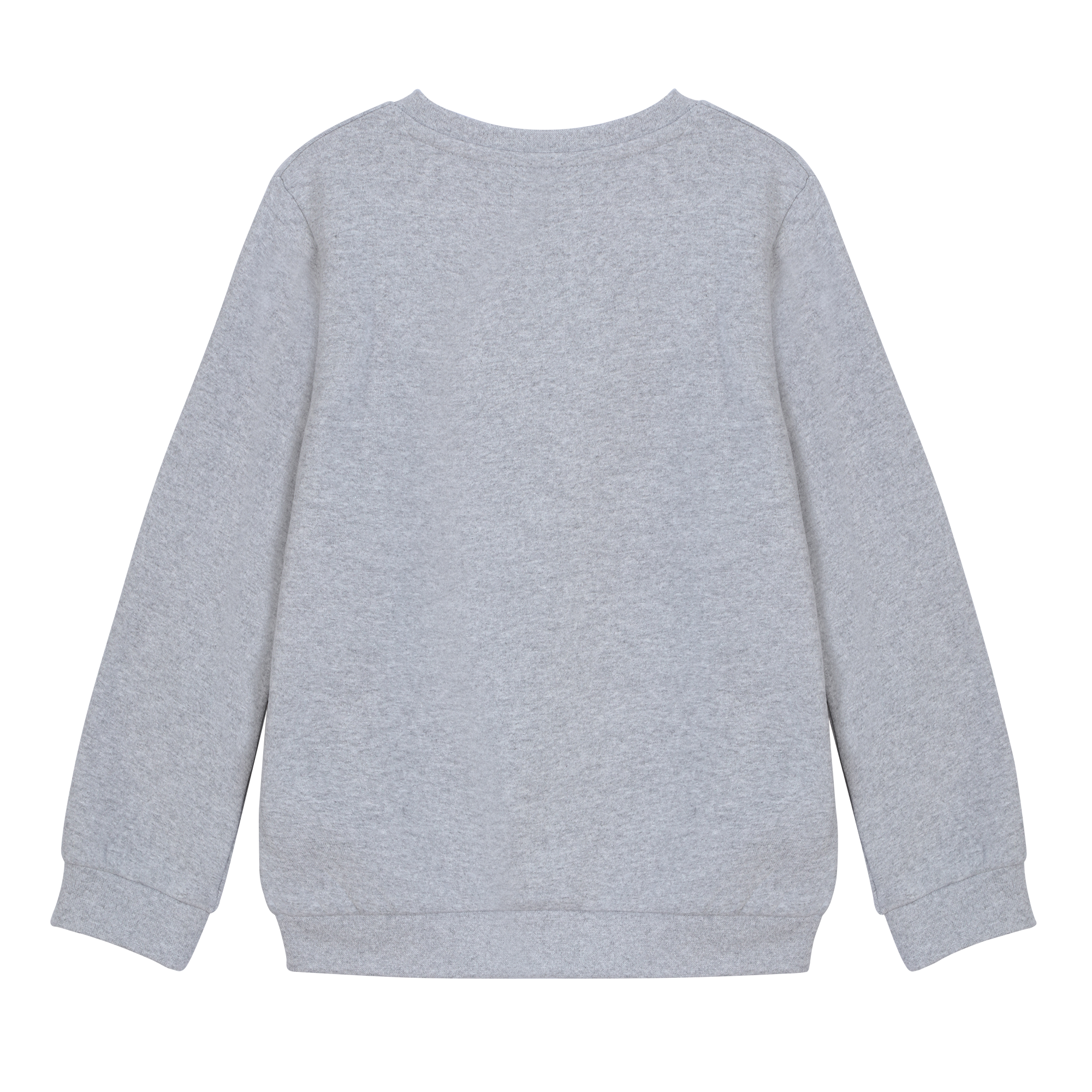 Sweat col rond avec animation 3/12 ans - Rouge