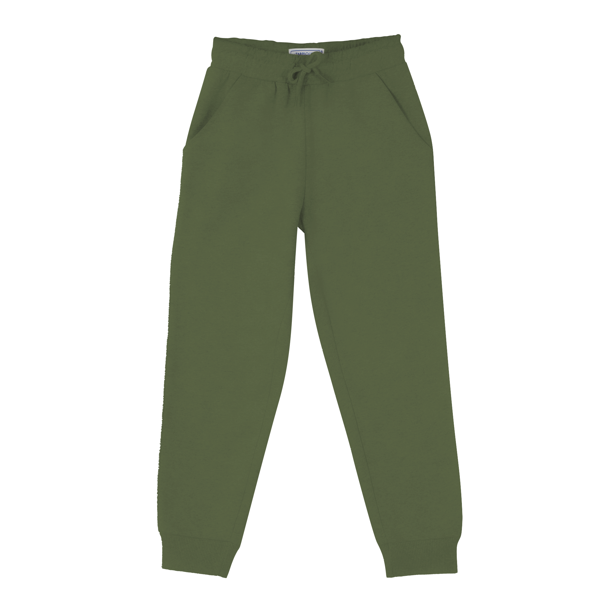 Bas de jogging avec cordons 3/12 ans - Kaki