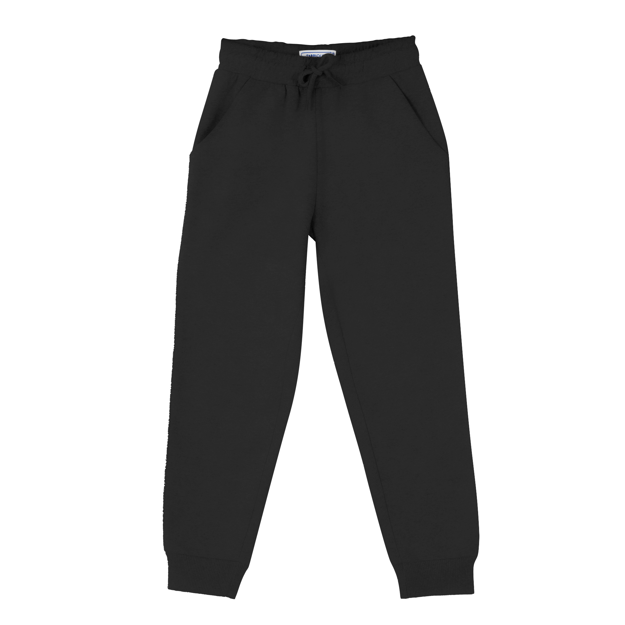Bas de jogging avec cordons 3/12 ans - Noir