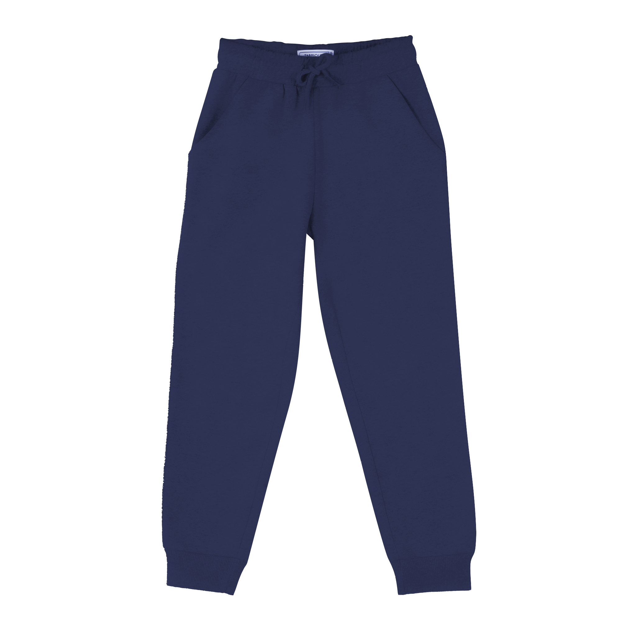 Bas de jogging avec cordons 3/12 ans - Bleu foncé