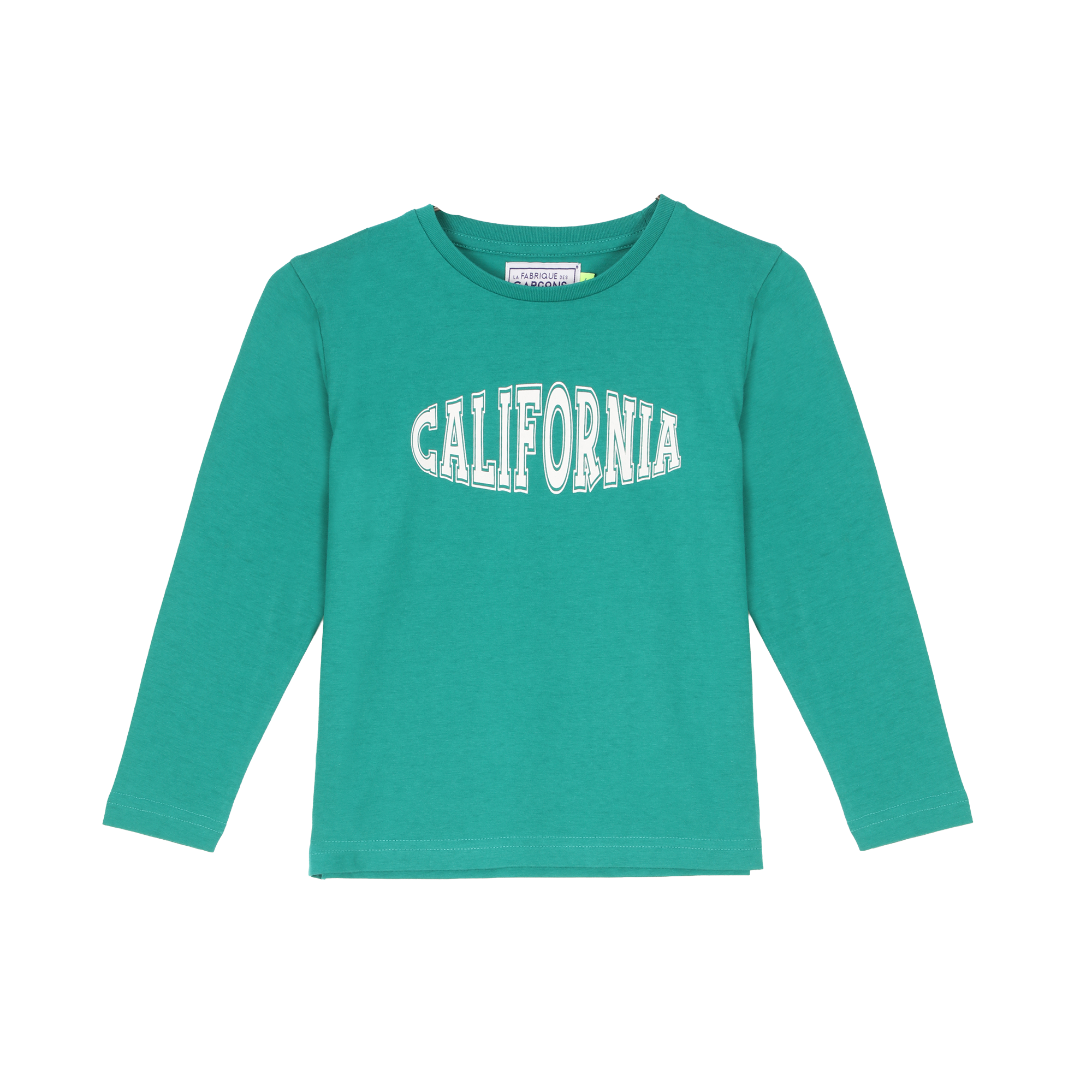 Tee-shirt manches longues avec animation 3/12 ans - Bleu foncé