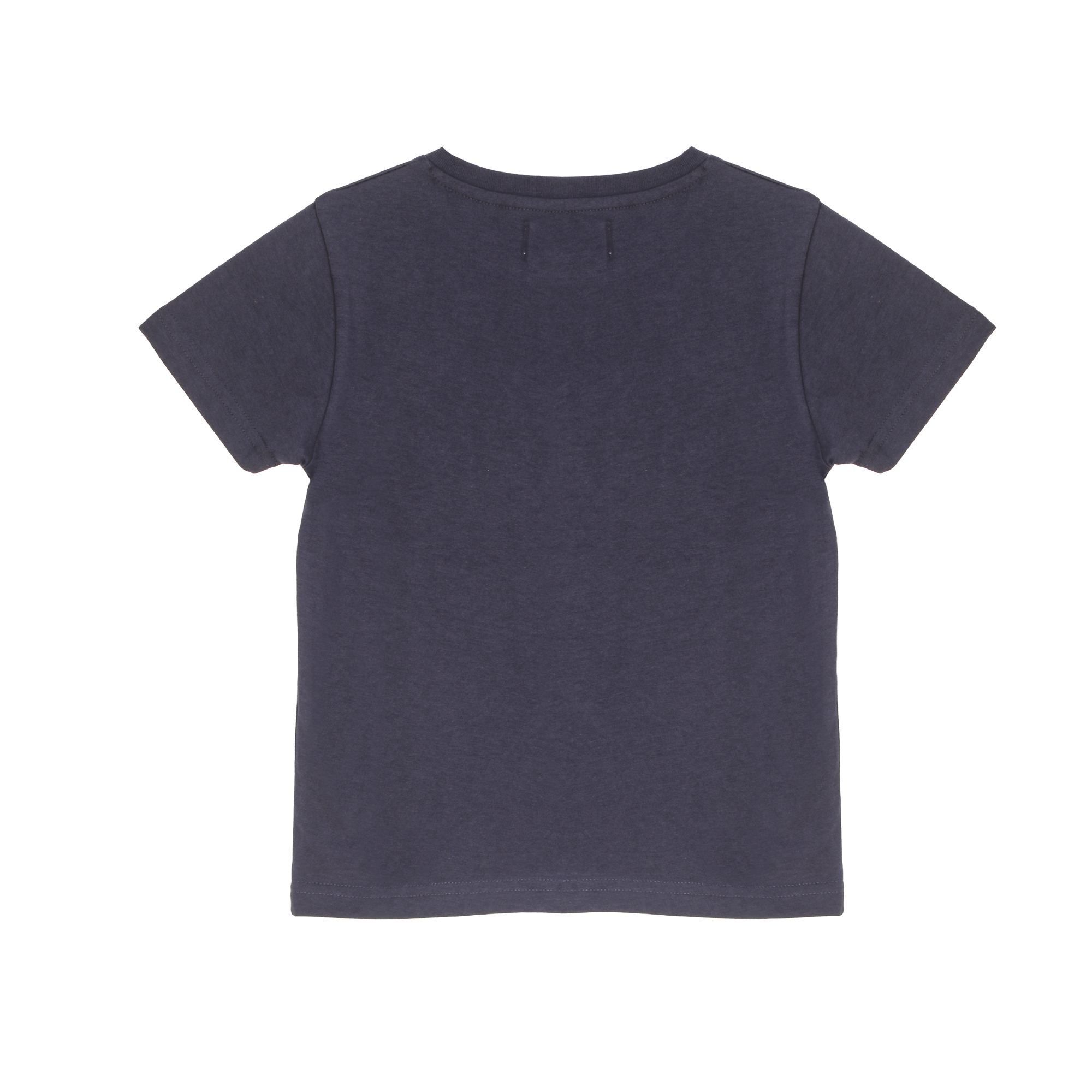 Tee-shirt manches courtes avec animation 3/12 ans - Bleu foncé