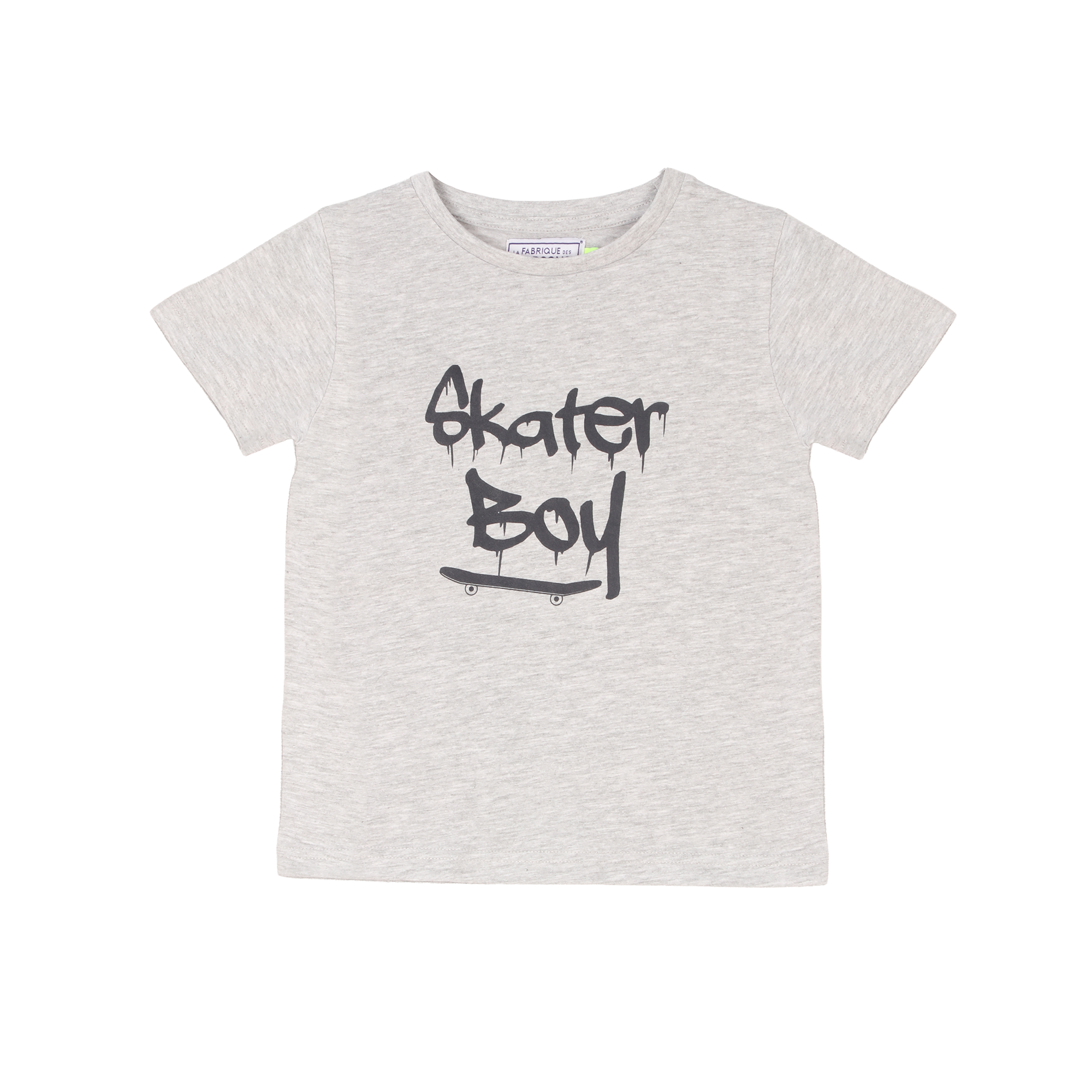Tee-shirt manches courtes avec animation 3/12 ans - Rouge