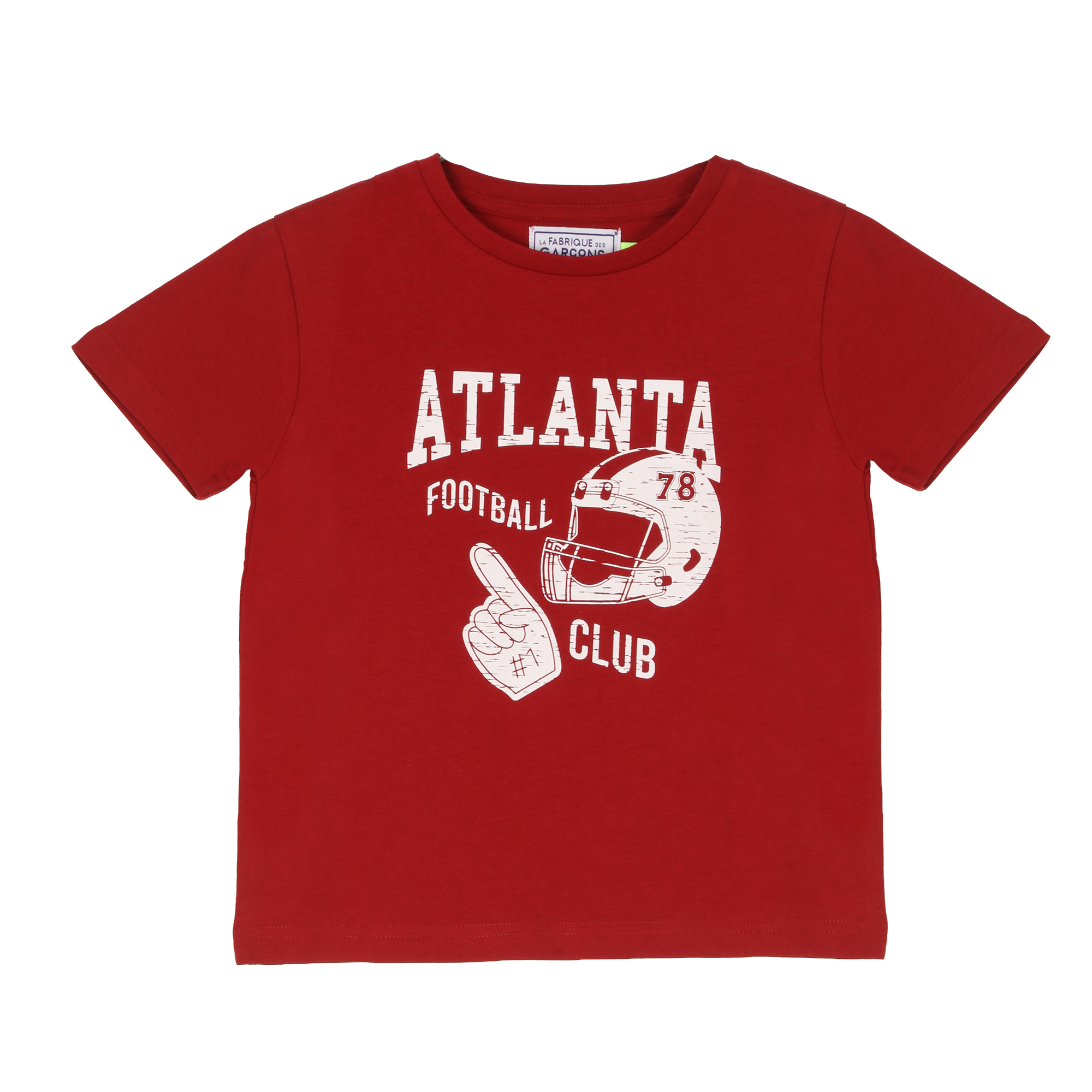 Tee-shirt manches courtes avec animation 3/12 ans - Bleu foncé