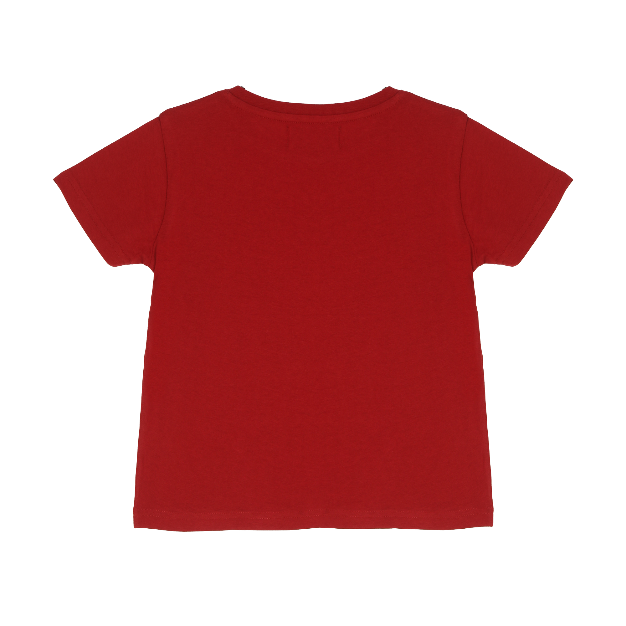 Tee-shirt manches courtes avec animation 3/12 ans - Rouge
