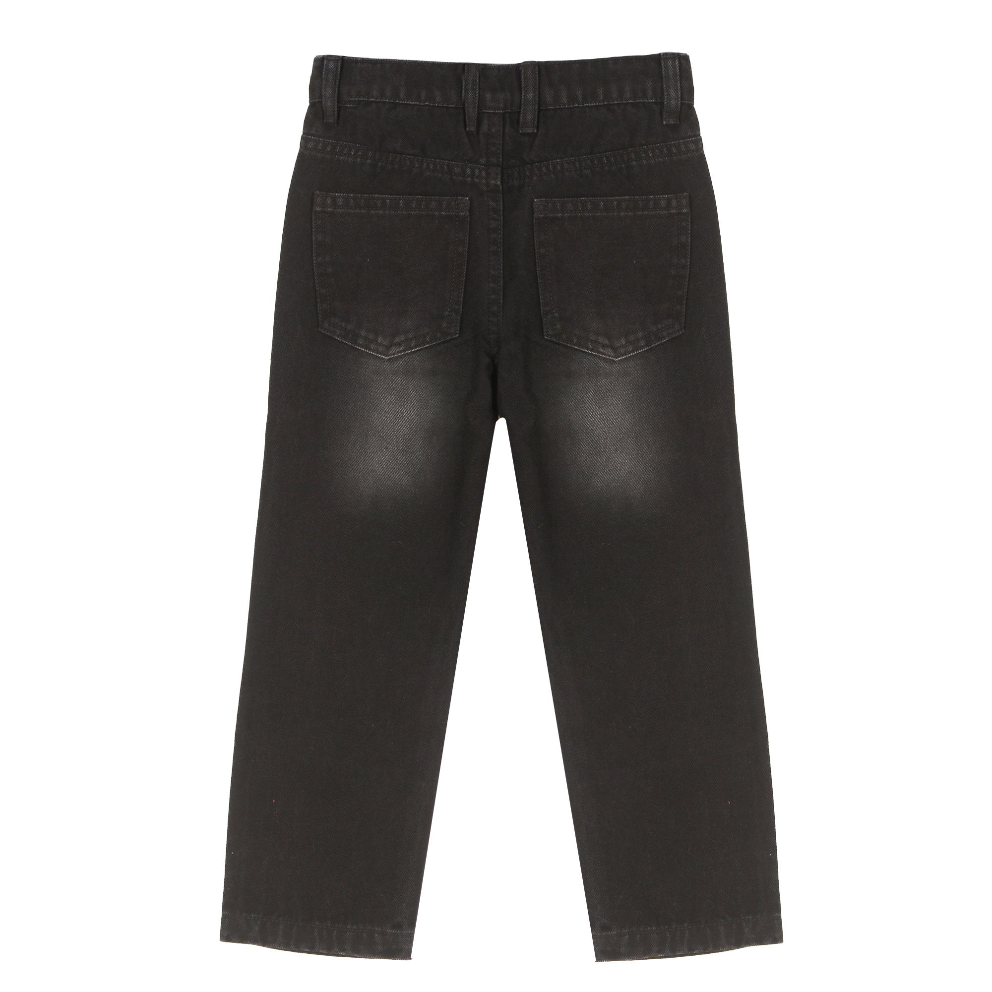 Jean coupe droite 3/12 ans - Noir