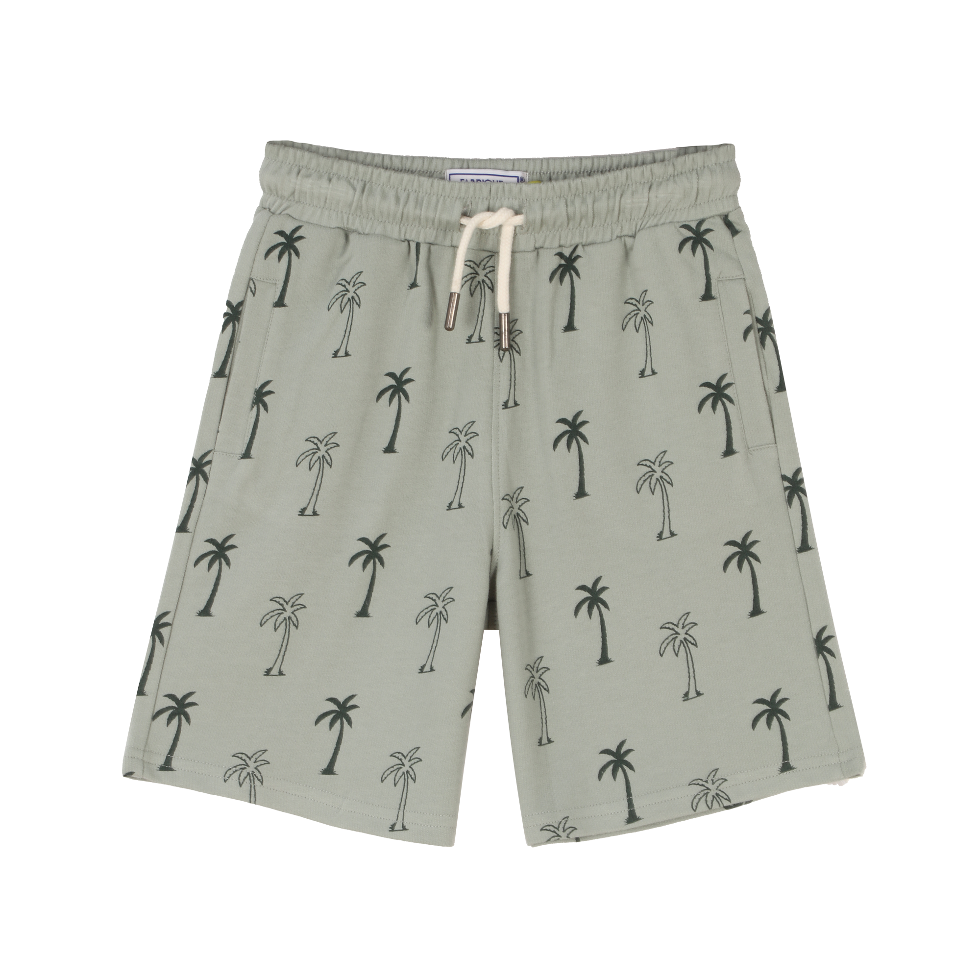 Short avec cordon 3/12 ans - Kaki