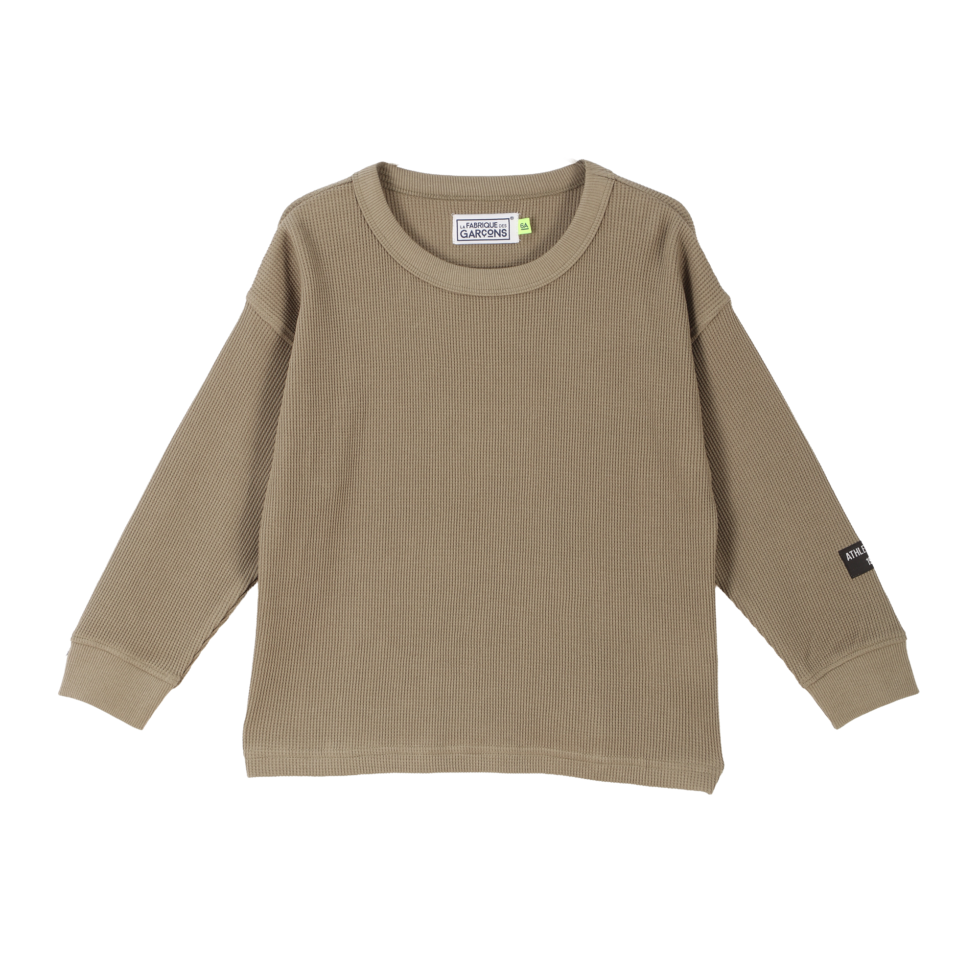Tee-shirt manches longues oversize 3/12 ans - Vert
