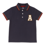 Polo manches courtes 3/12 ans - Blanc