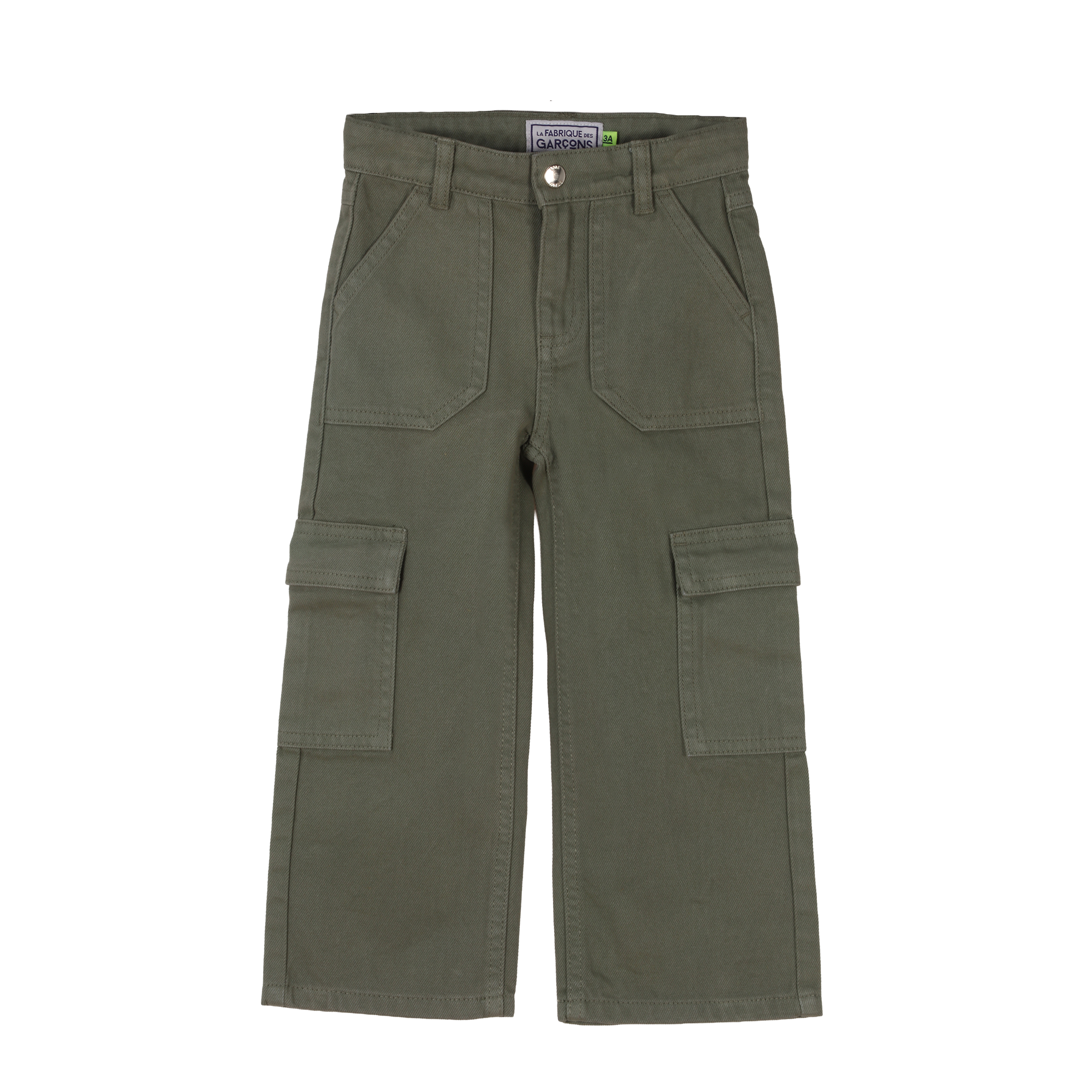 Pantalon cargo 3/12 ans - Bleu foncé