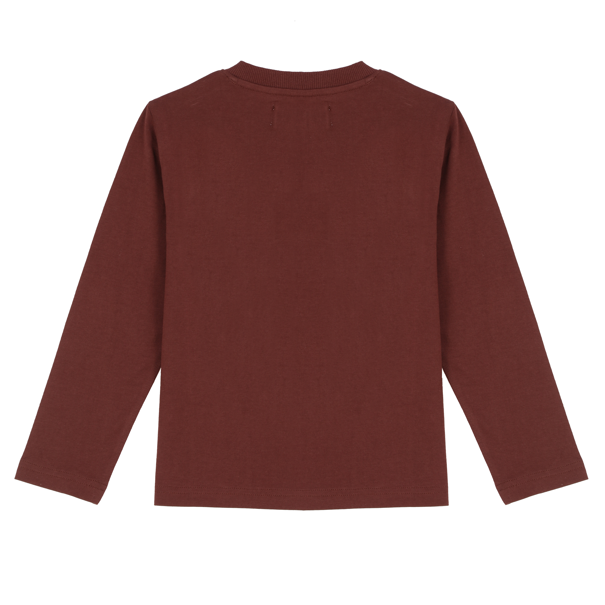Tee-shirt manches longues avec animation 3-12 ans  - Gris