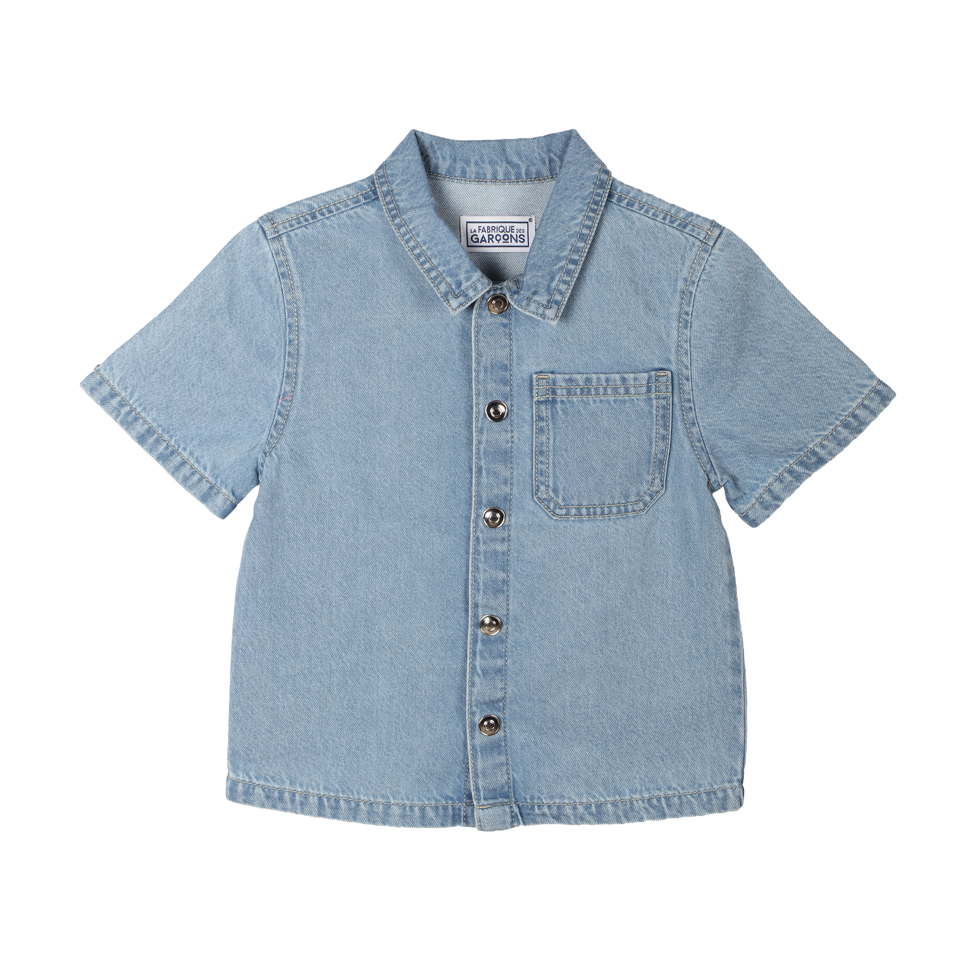 Chemise en jean - Bleu