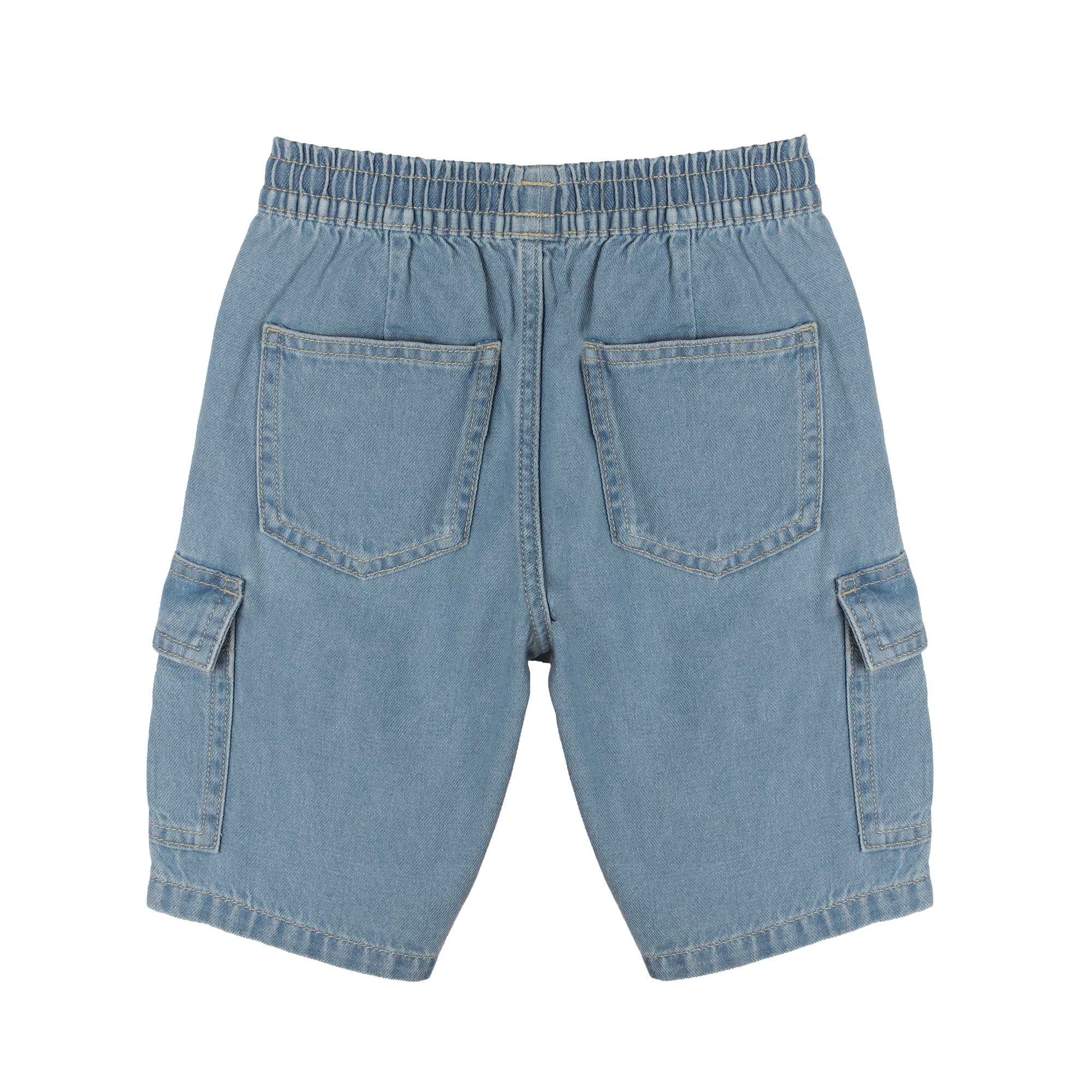 Bermuda cargo en jean
