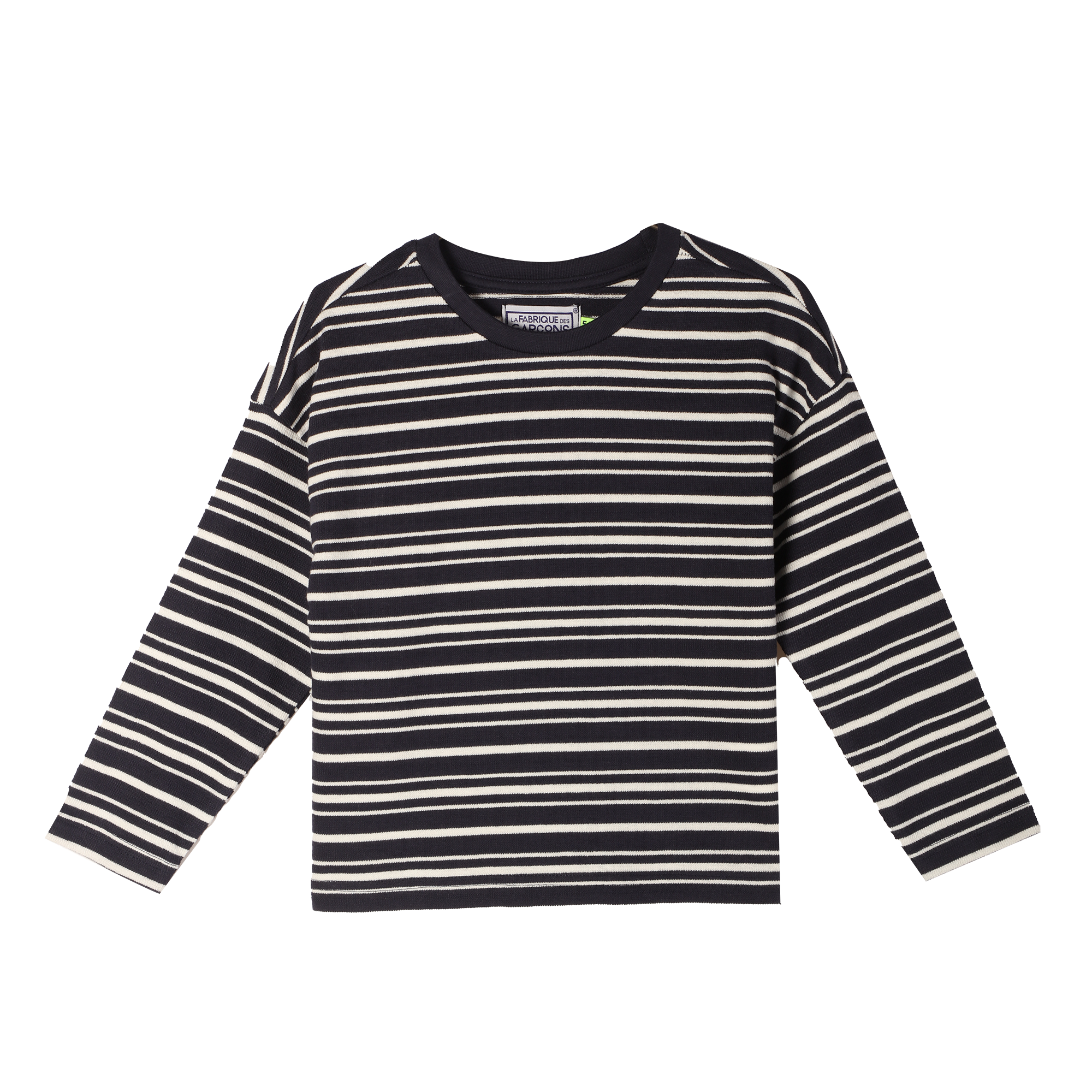 Tee-shirt marinière - Bleu foncé