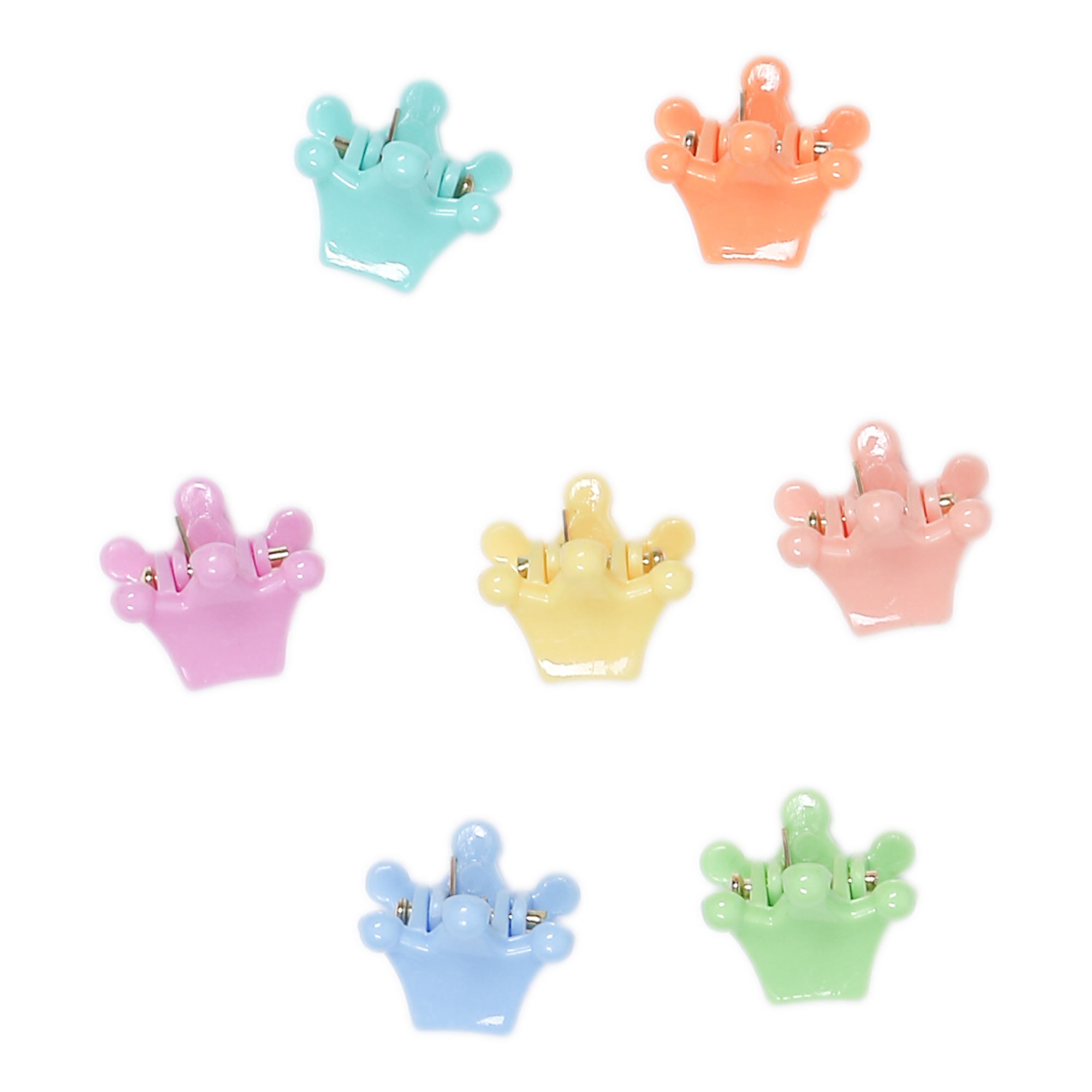 Boîte de 40 petites pinces fantaisie