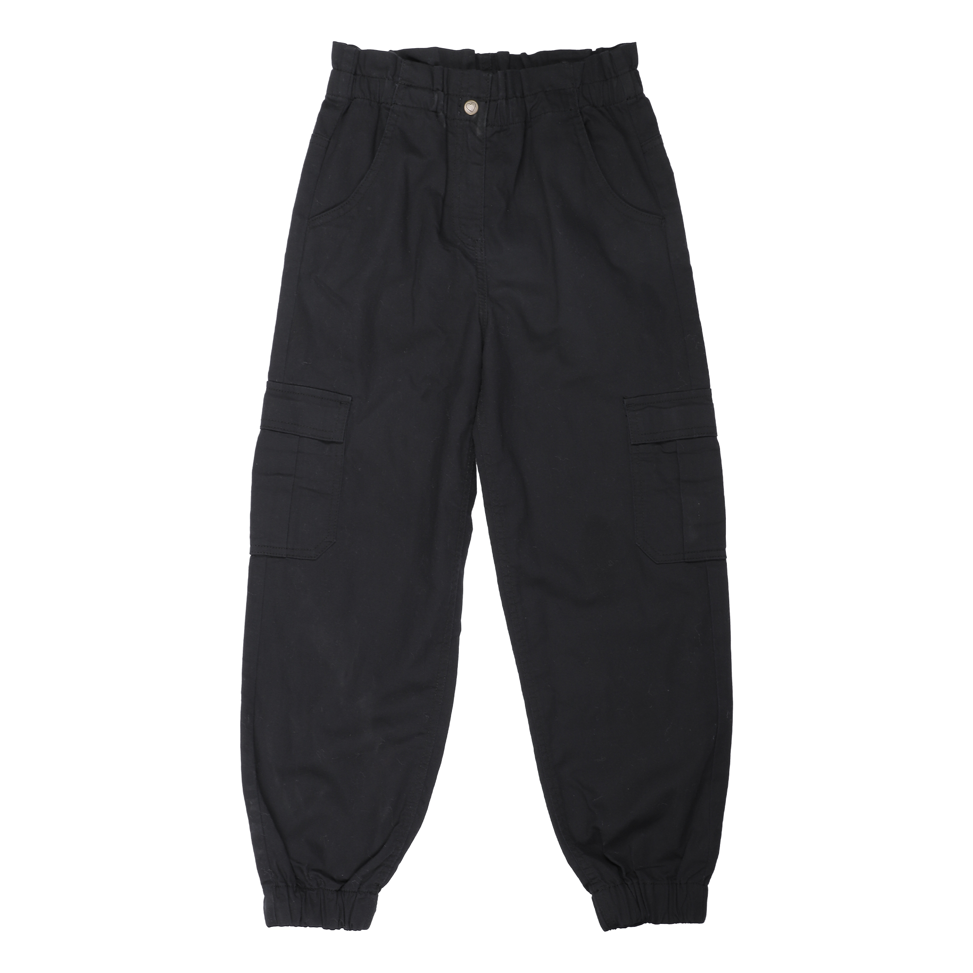 Pantalon cargo 7/12 ans - Noir
