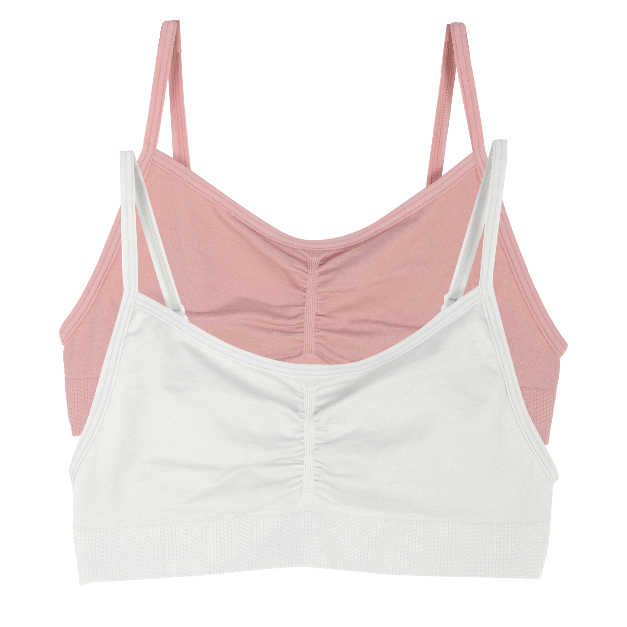 Lot de 2 brassières seamless  - Rose