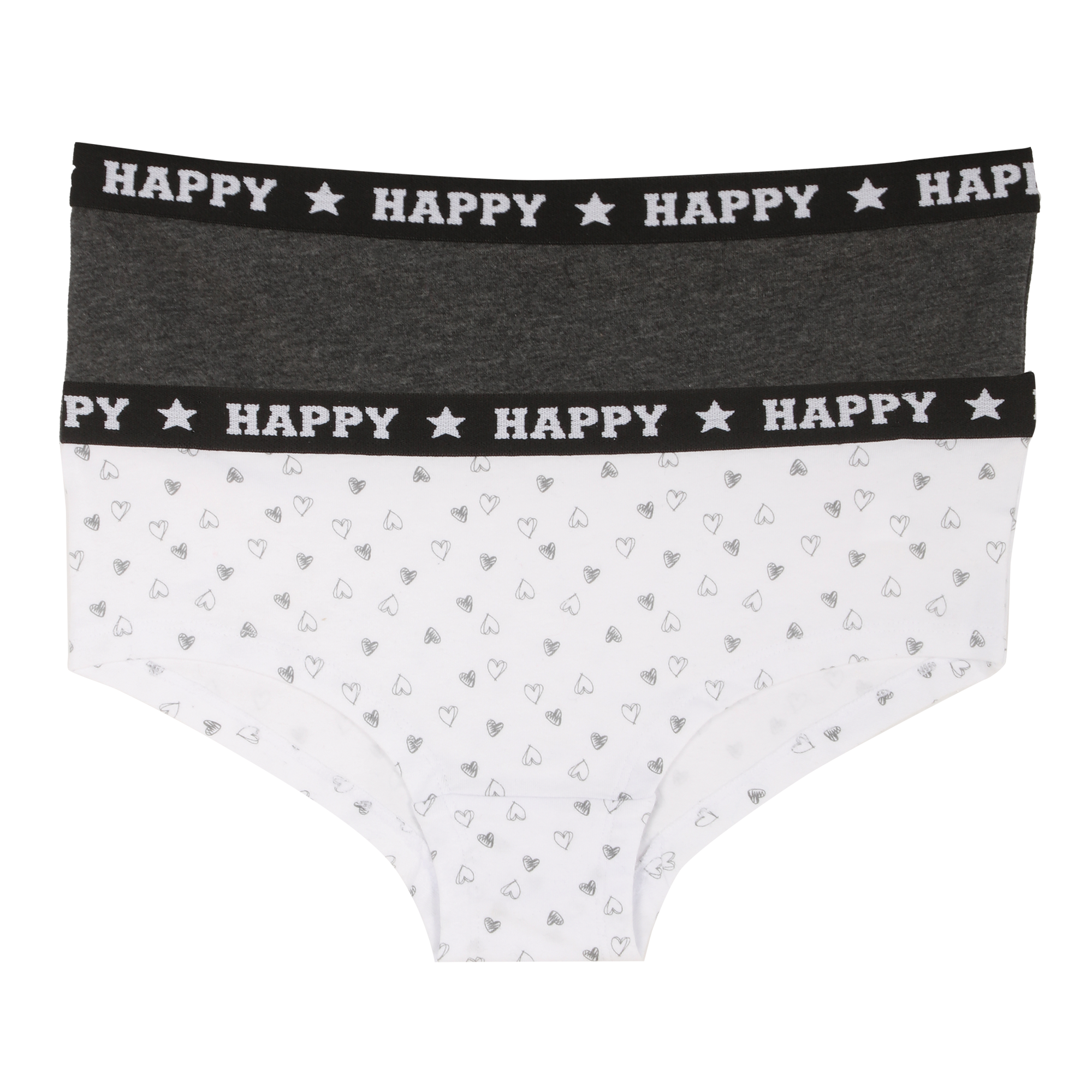 Lot de 2 shortys du 10 au S - Noir