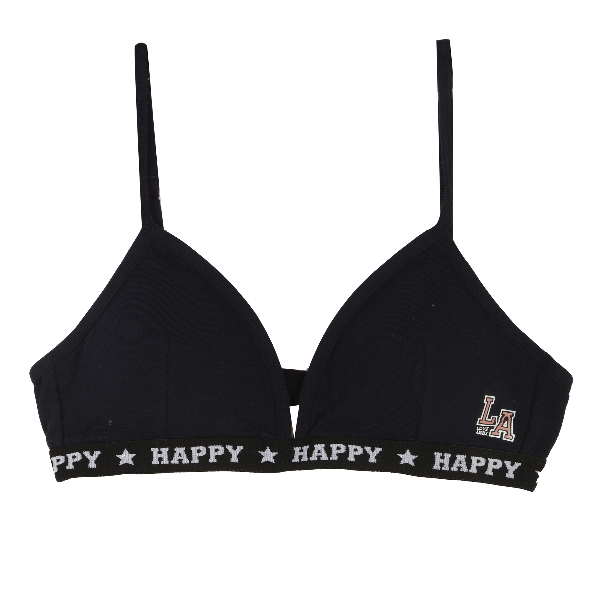 Lot de 2 soutien gorges en coton coque fine - Noir