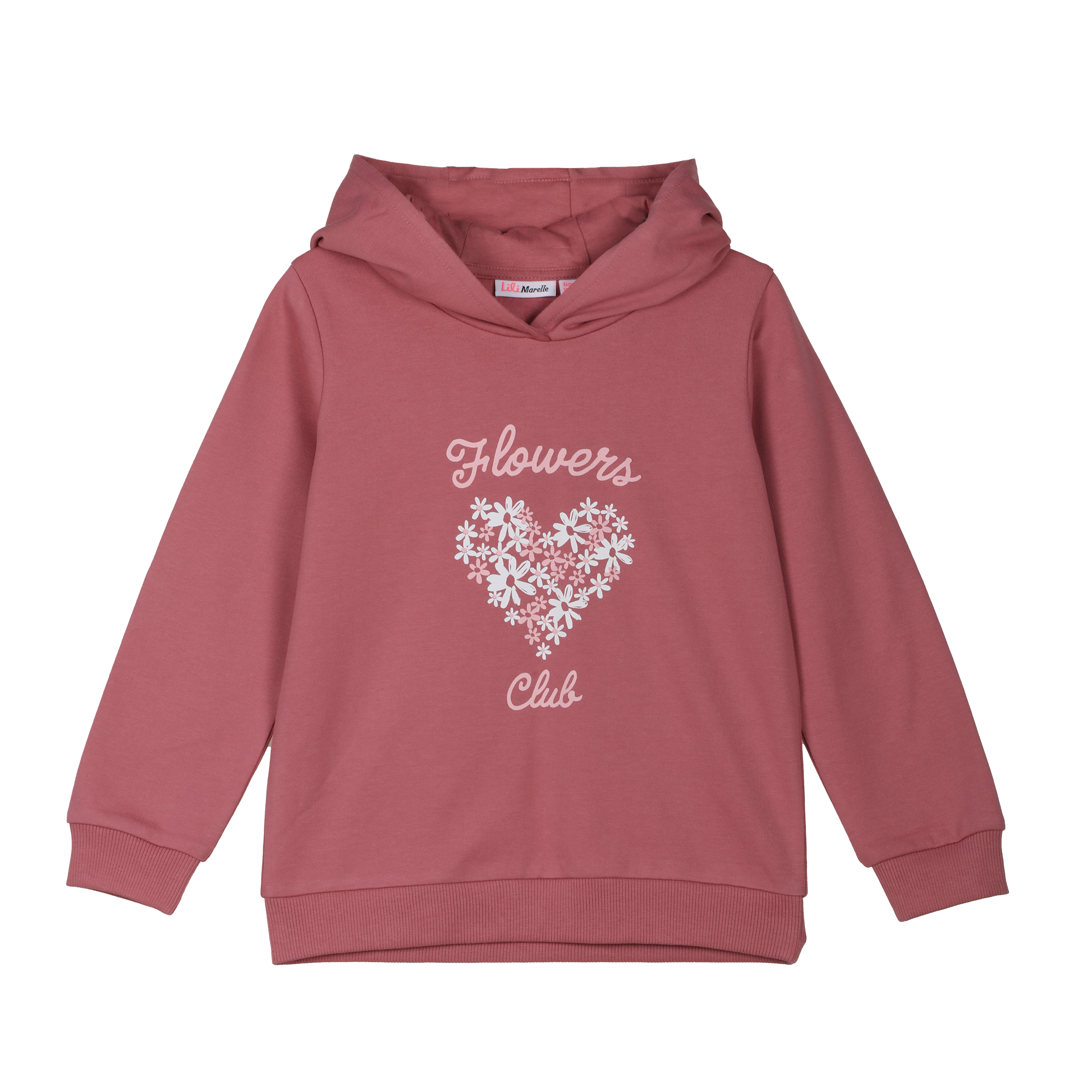 Sweat à capuche avec animation 3/6 ans - Rose