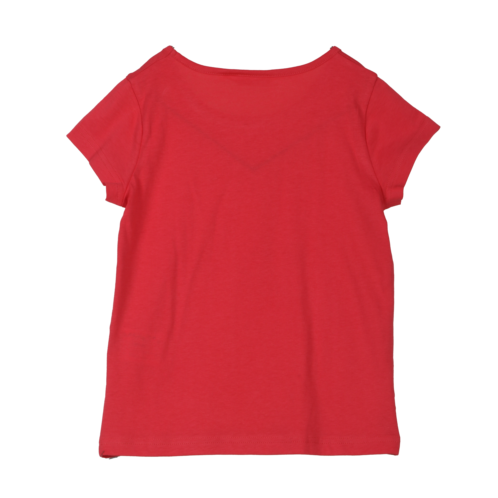 Tee-shirt manches courtes avec animation 8/12 ans - Rose