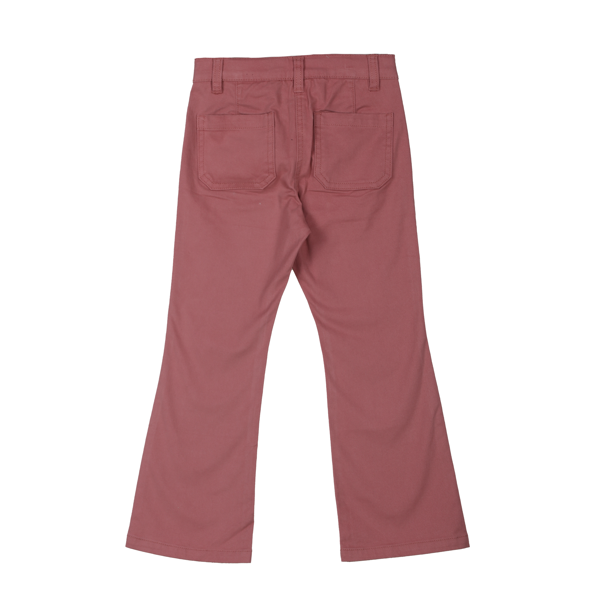 Pantalon flare 7/12 ans - Rose