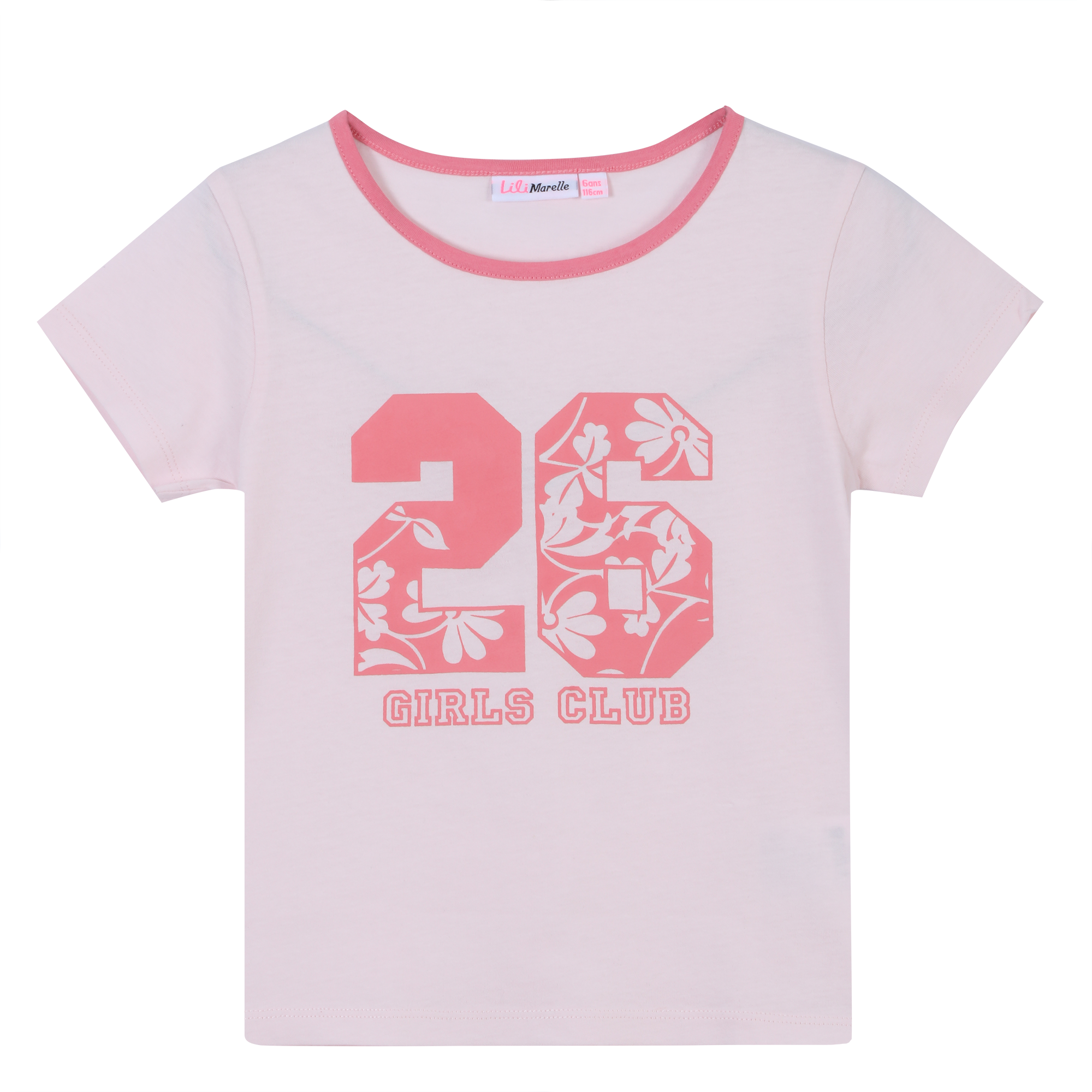 Pyjashort 3/12 ans - Rose
