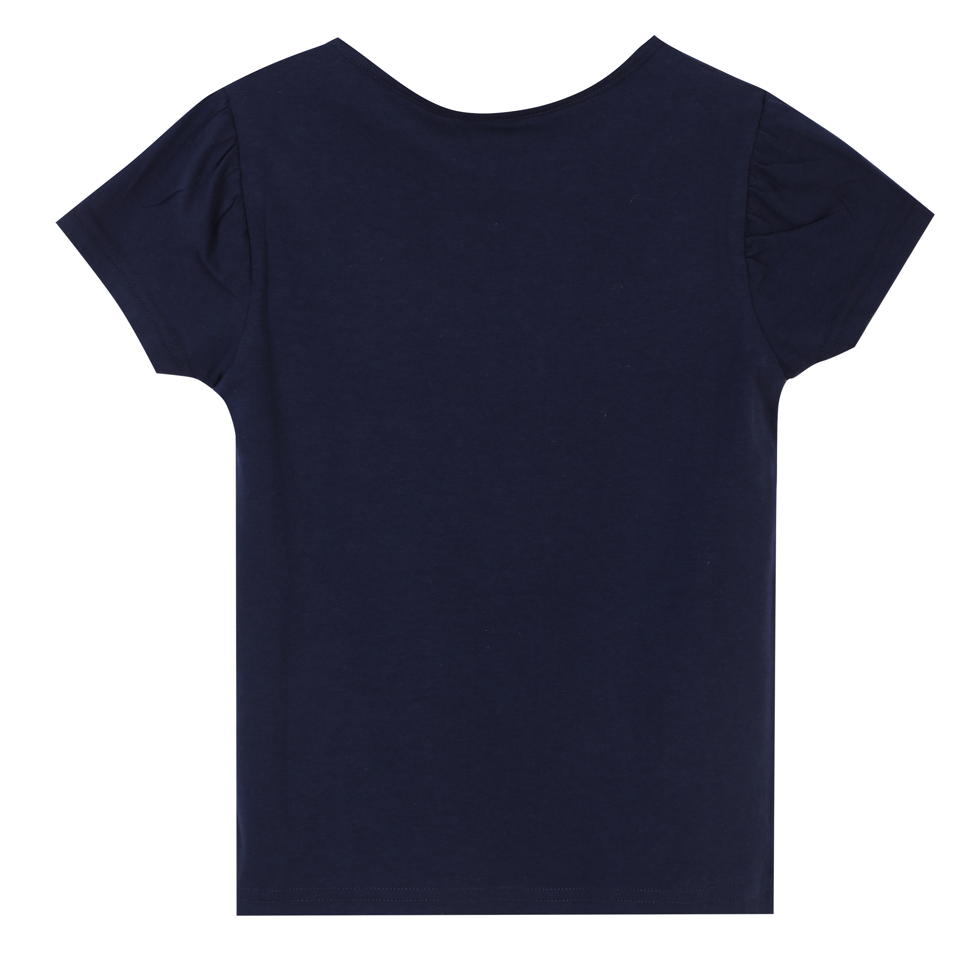 Tee-shirt uni manches courtes 3/12 ans - Blanc
