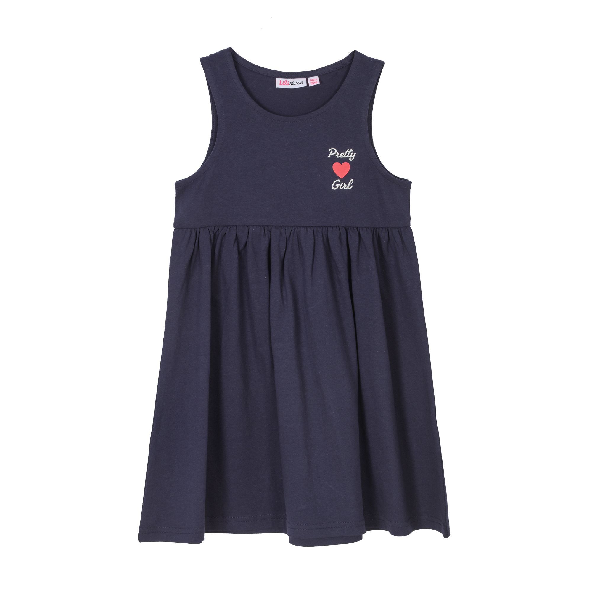 Robe imprimée 3/6 ans - Bleu foncé