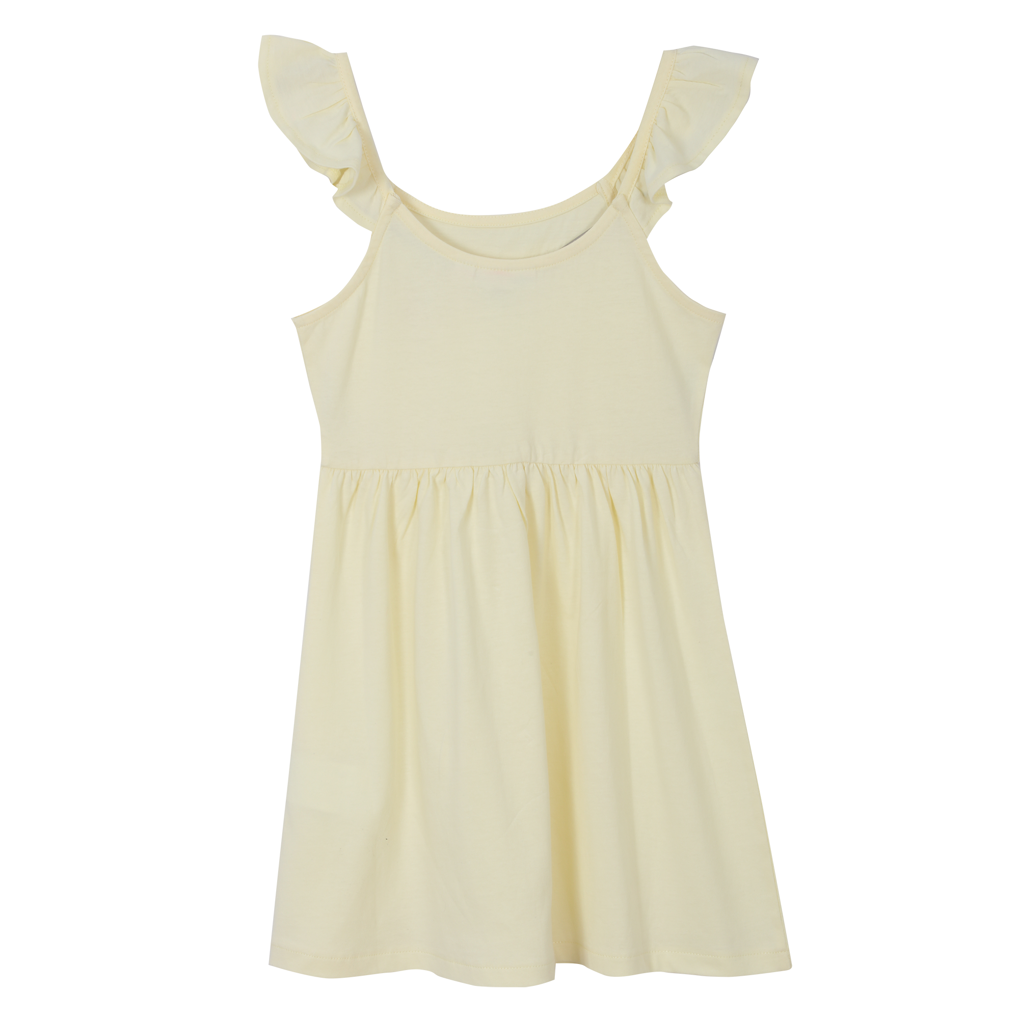 Robe à volants 3/6 ans - Vert