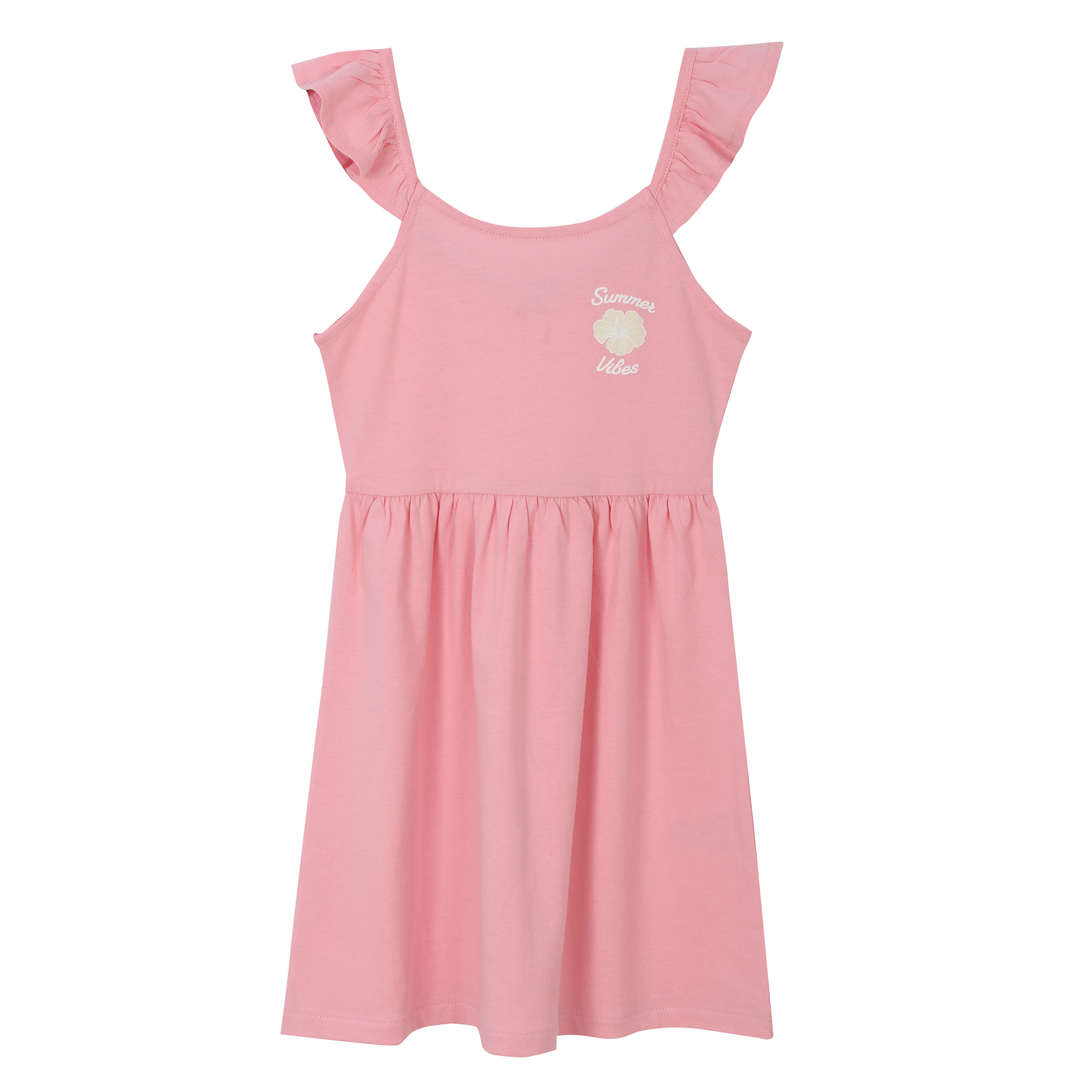Robe à volants 3/6 ans - Vert