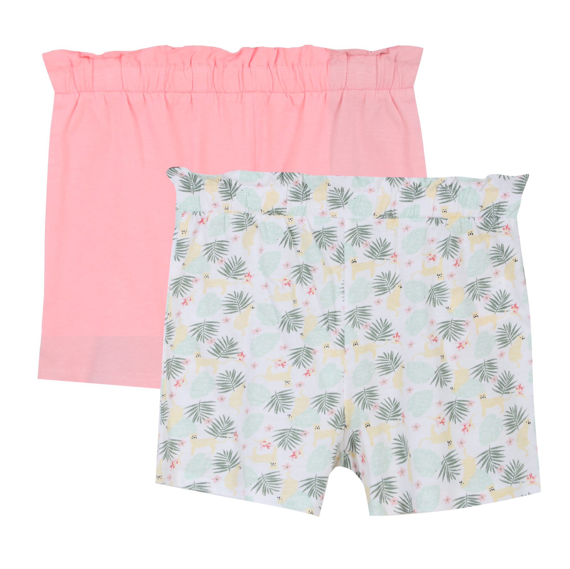 Lot de 2 shorts 3/6 ans - Rose