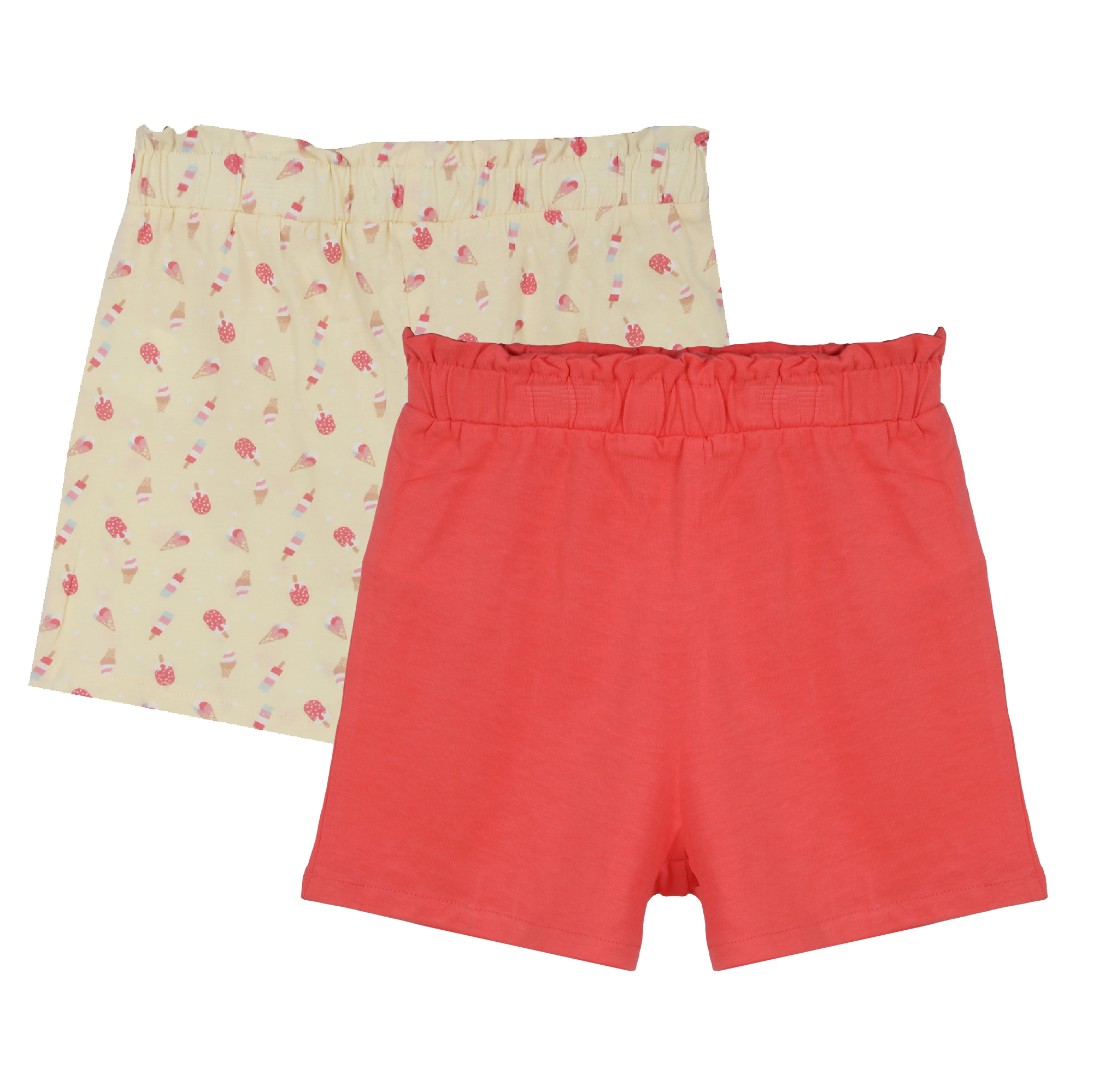 Lot de 2 shorts 3/6 ans - Rose