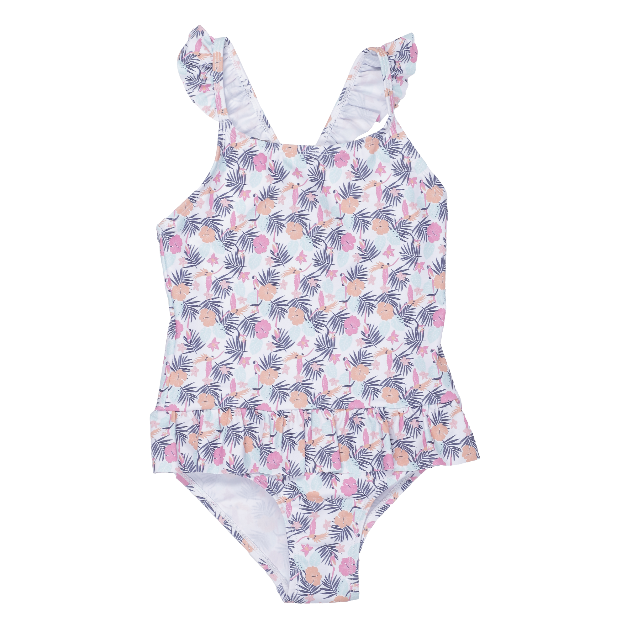 Maillot de bain 1 pièces à volants