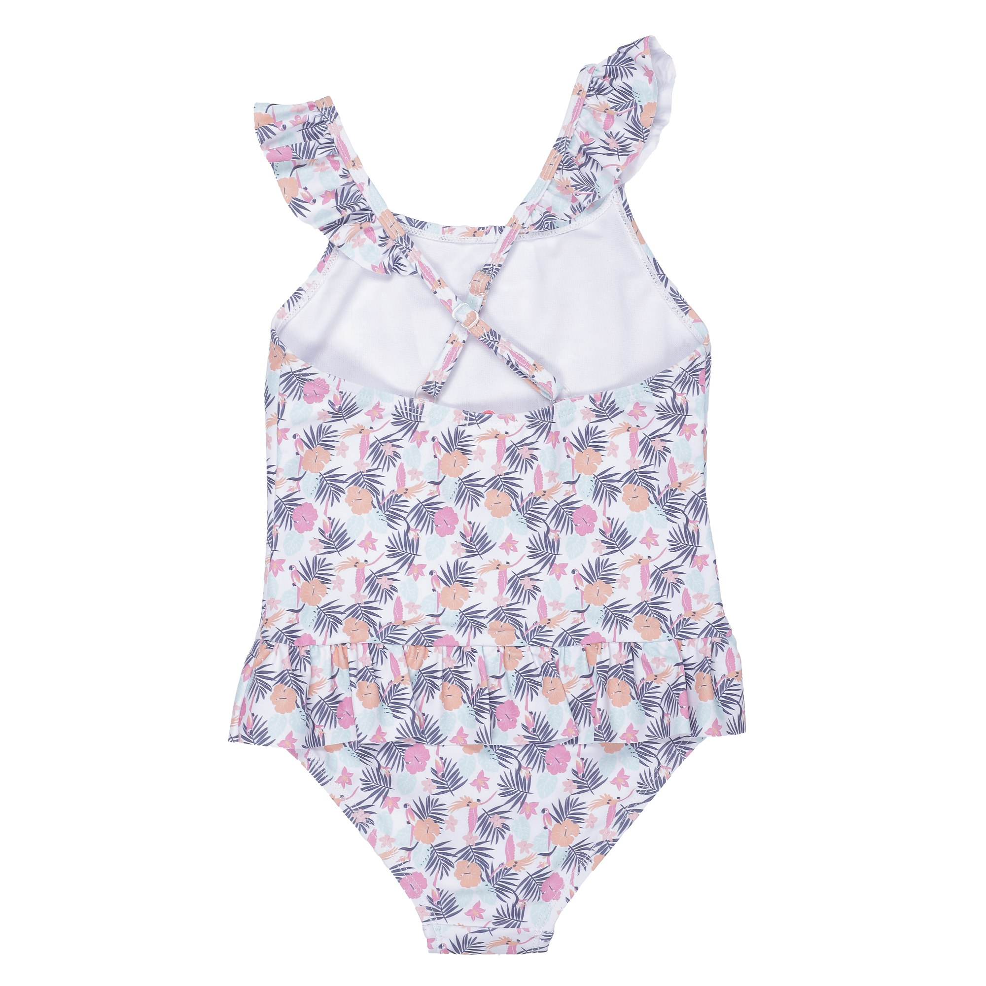 Maillot de bain 1 pièces à volants