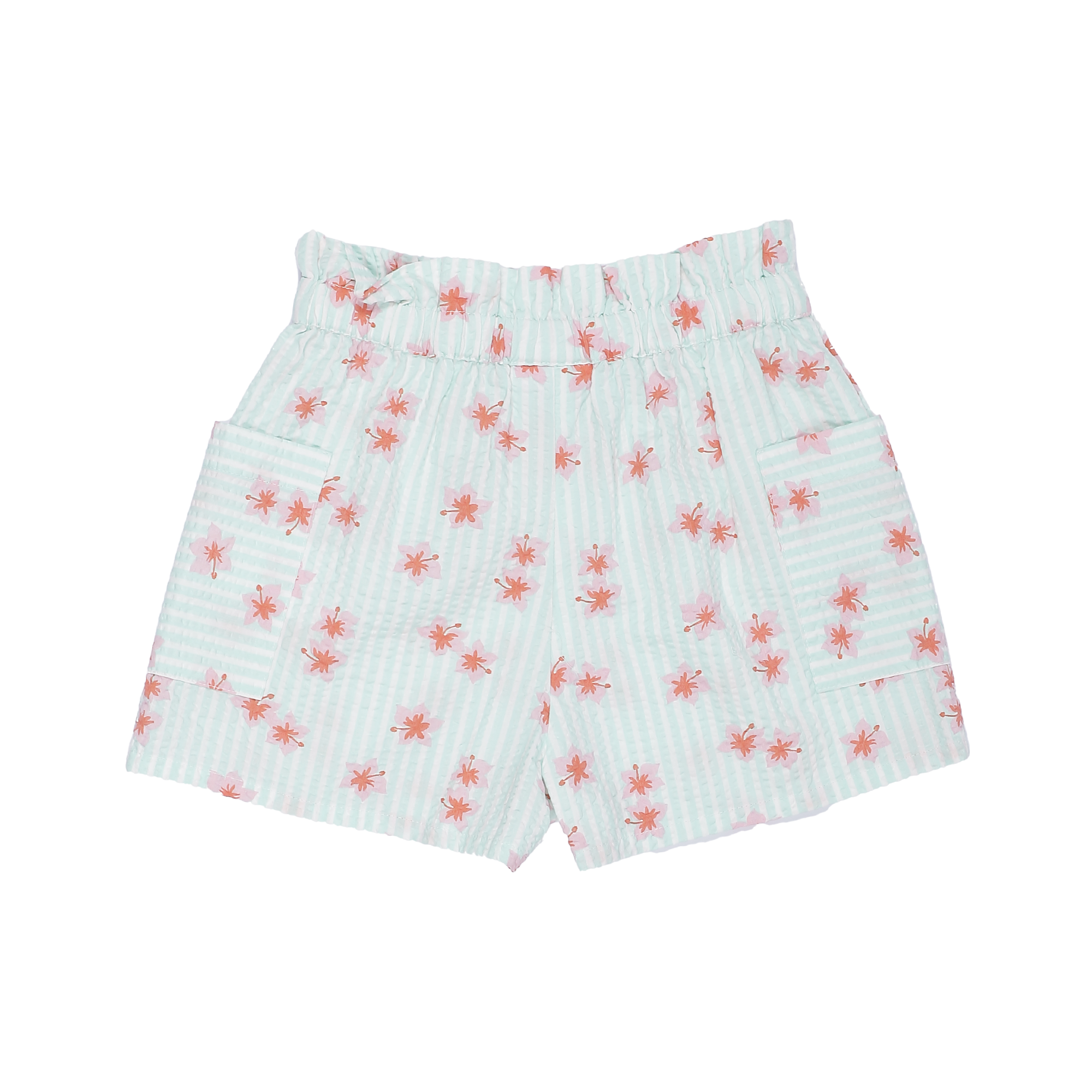 Short taille élastique 3/6 ans - Rose