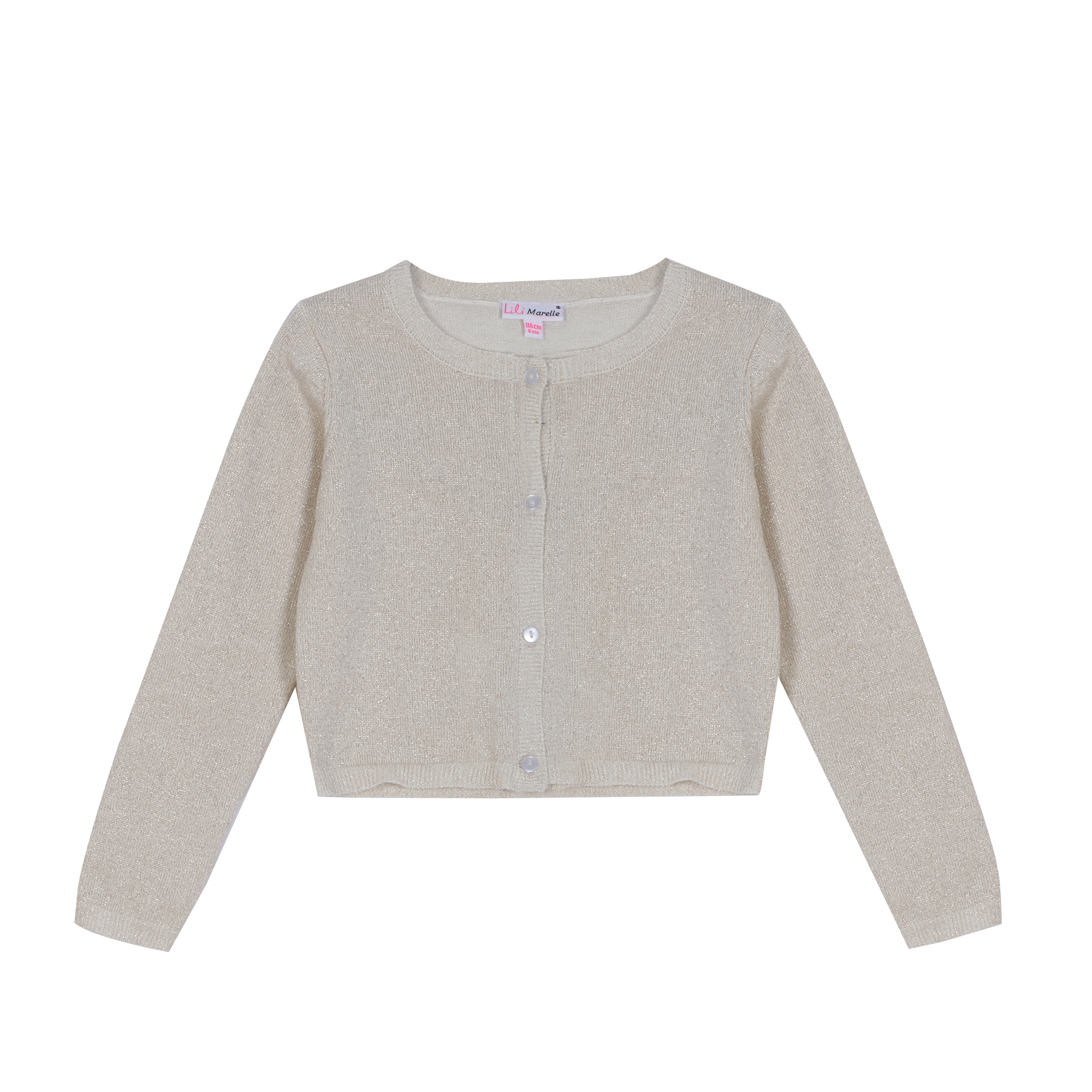Cardigan 3/6 ans - Or