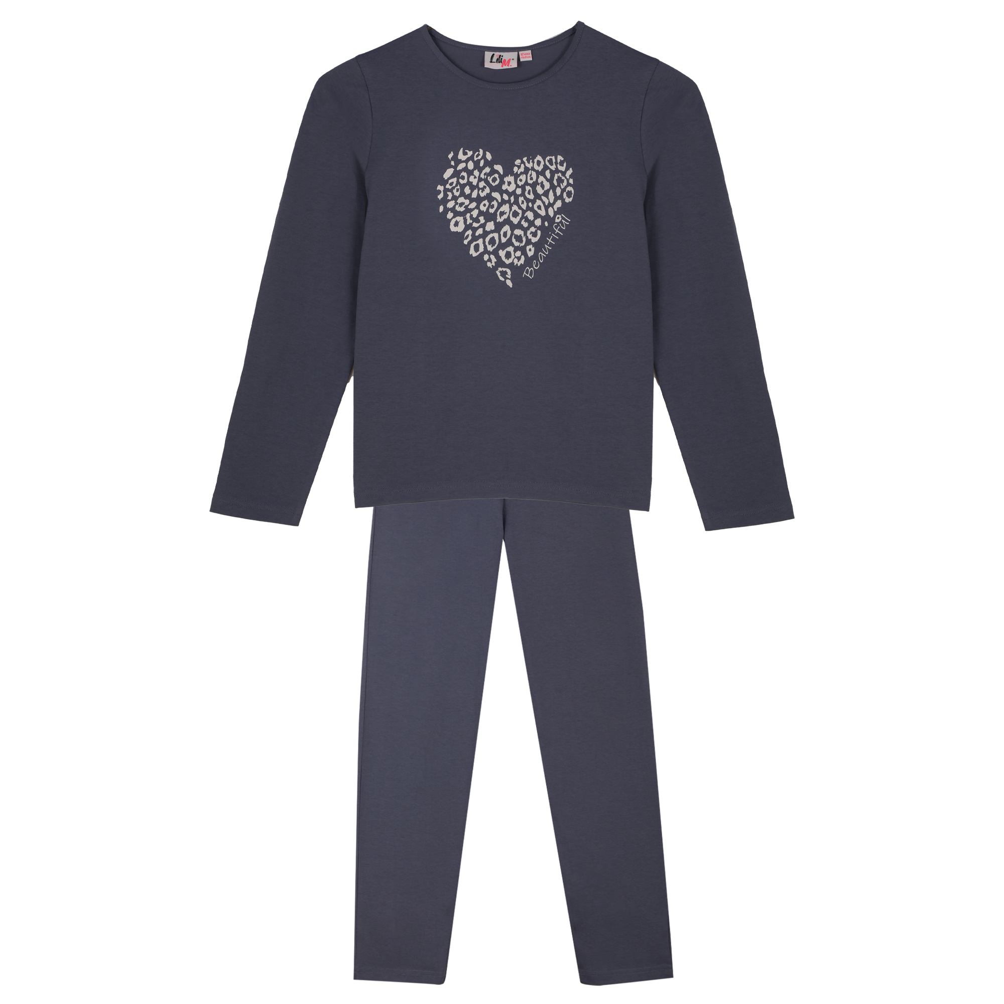 Pyjama en jersey 3/12 ans - Bleu