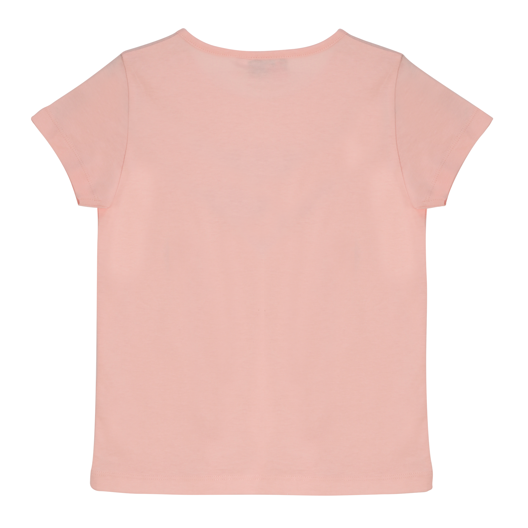 Tee-shirt manches courtes avec animation 3/12 ans - Rose