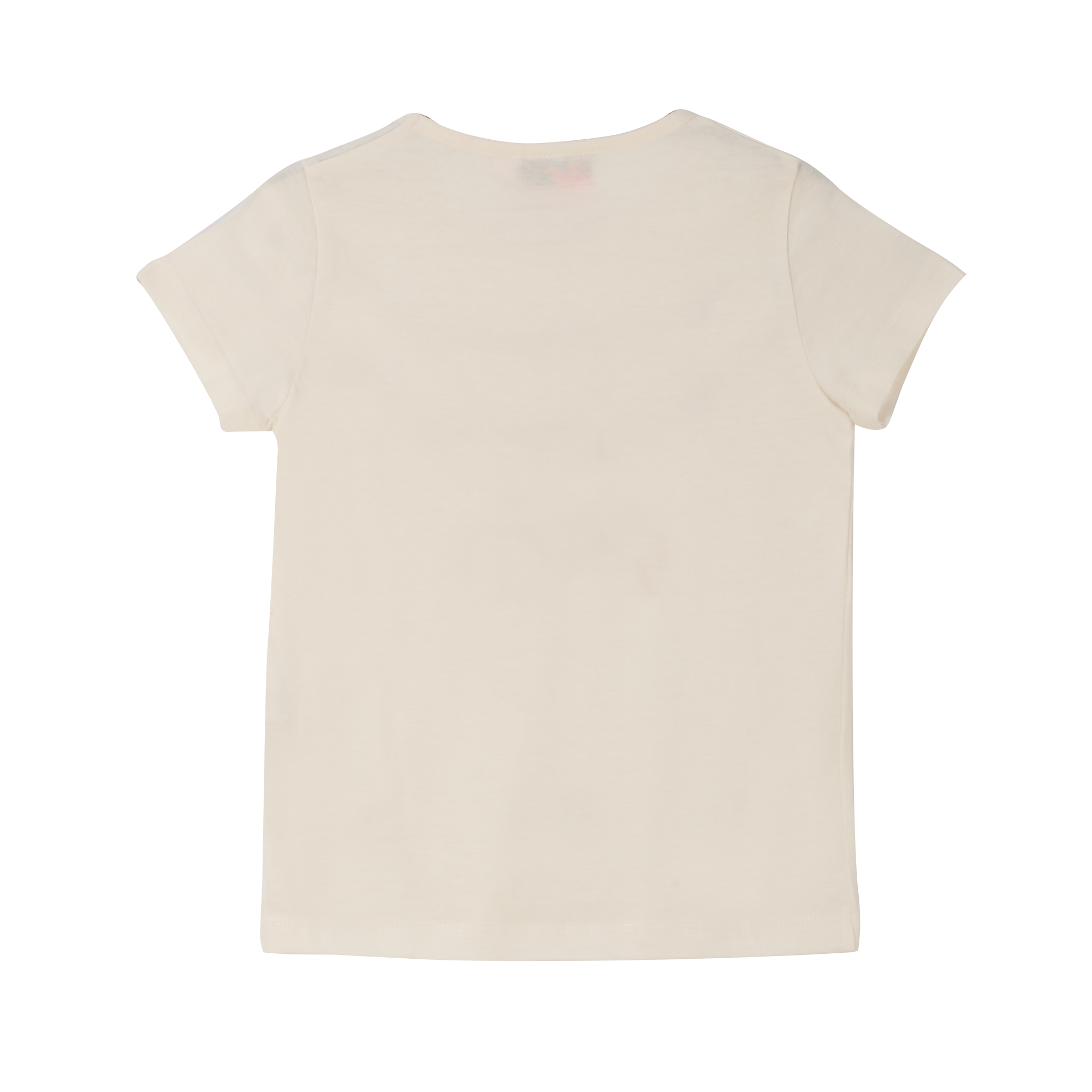 Tee-shirt manches courtes avec animation 3/12 ans - Beige