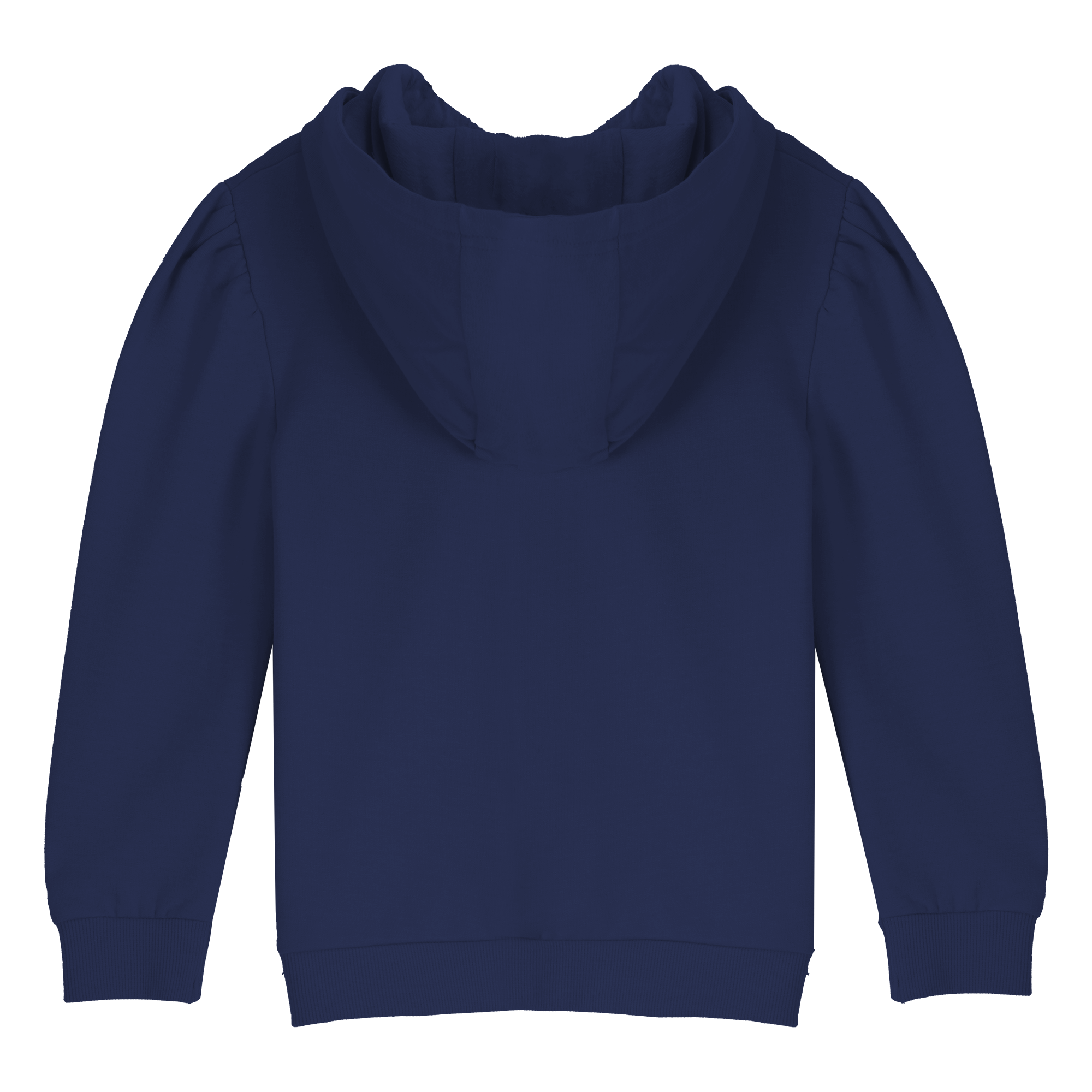 Sweat zippé à capuche 3/12 ans - Bleu foncé