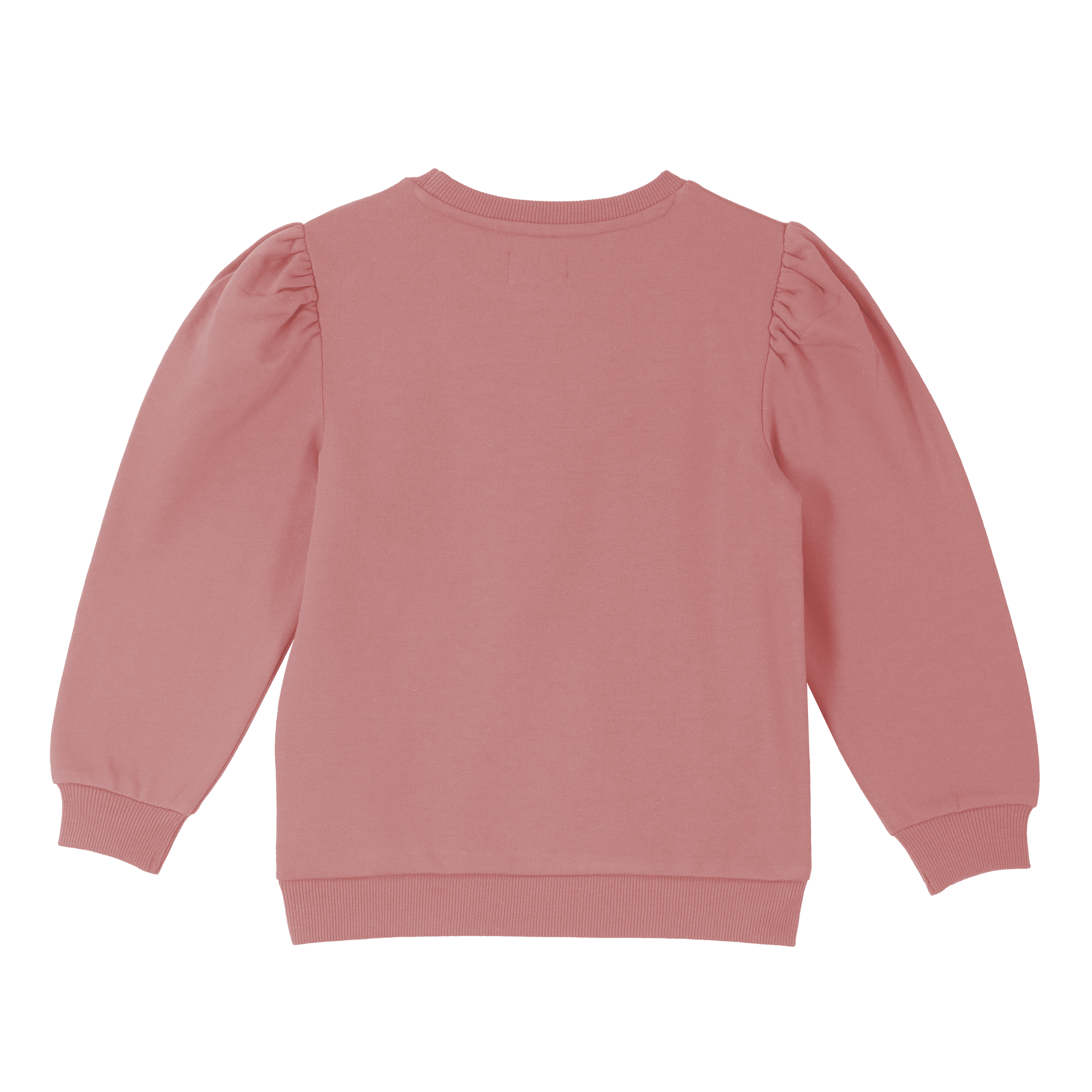Sweat col rond avec animation 3/12 ans - Rose