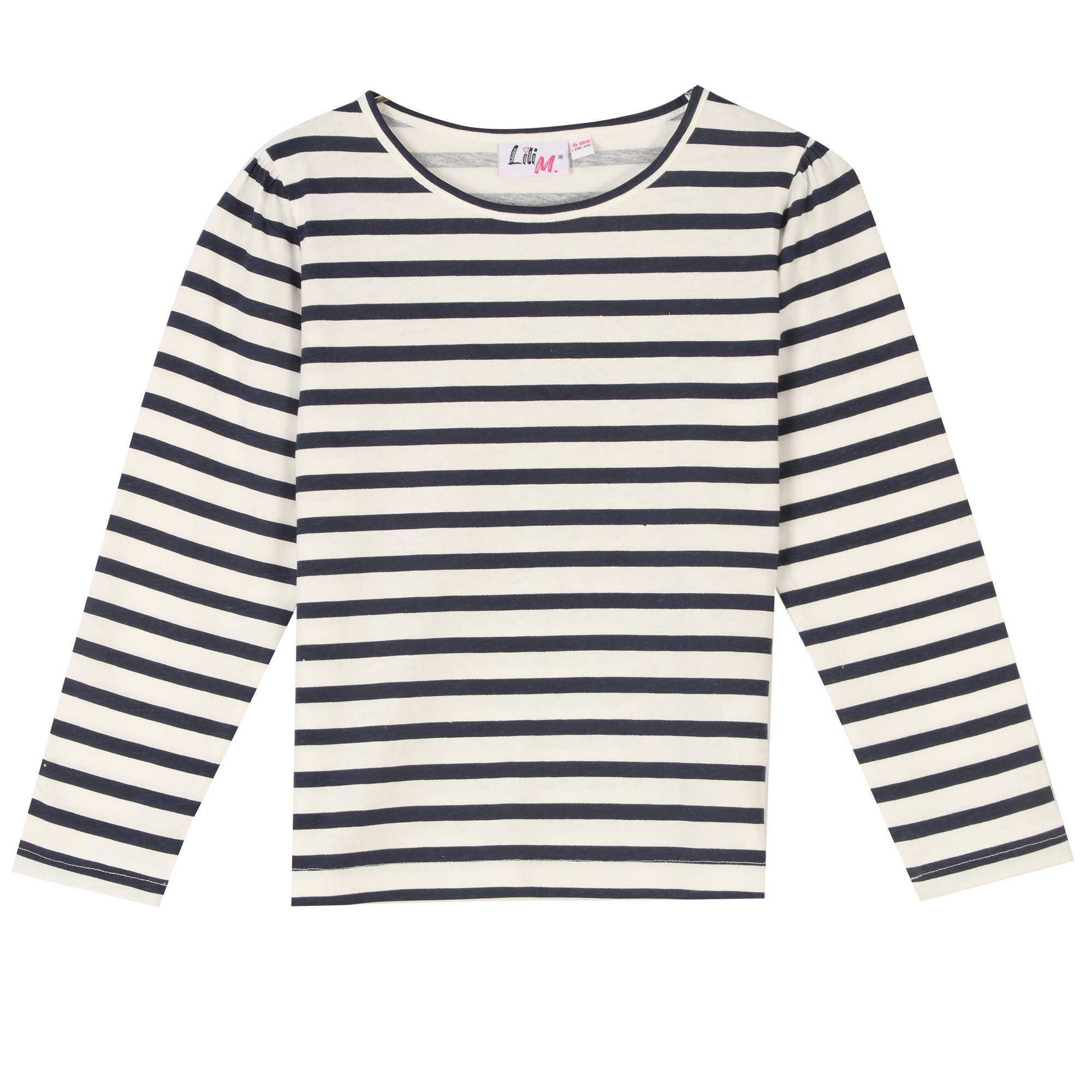 Lot de 2 tee-shirts manches longues avec animation 3/12 ans - Rose