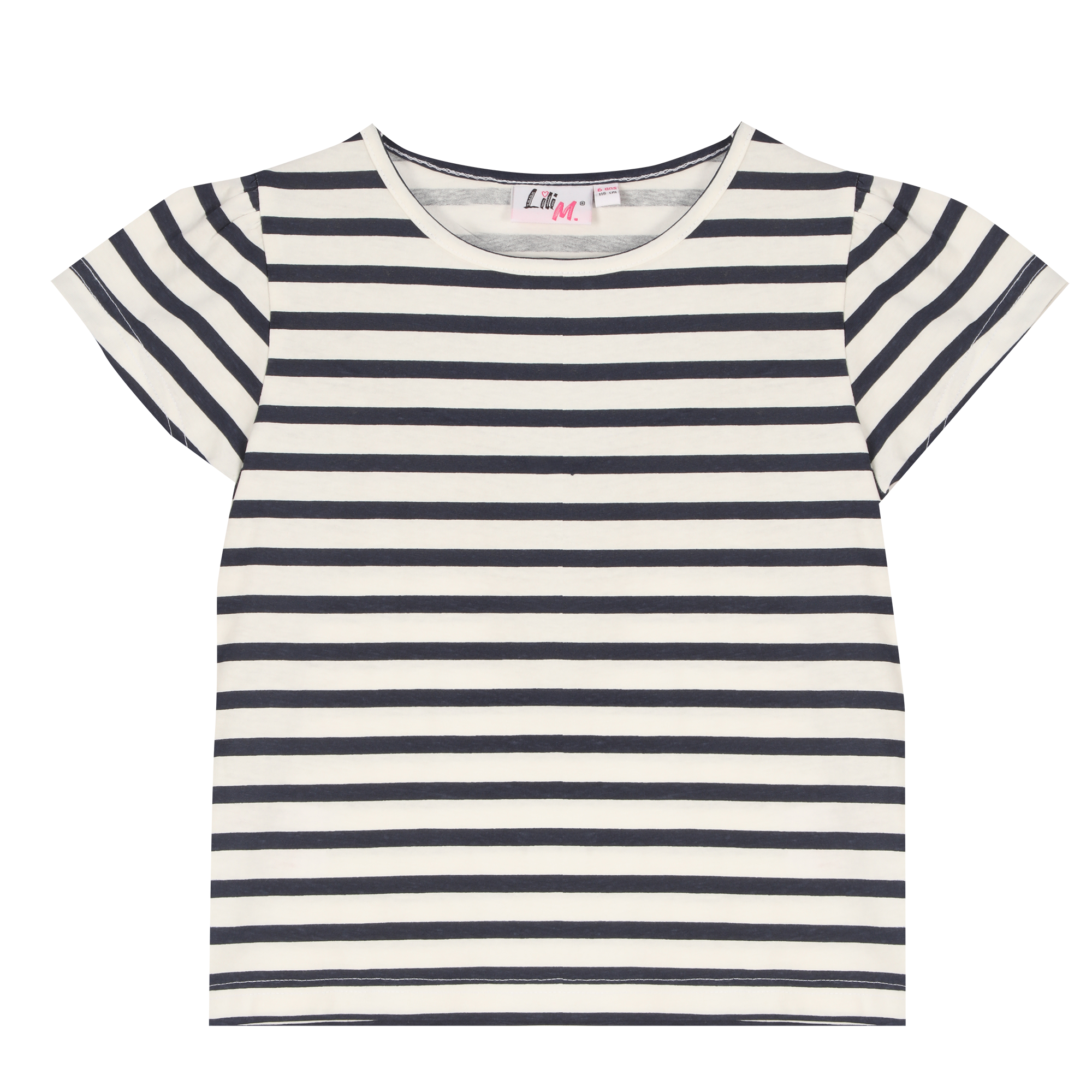 Lot de 2 tee-shirts manches courtes avec animation 3/12 ans - Rose