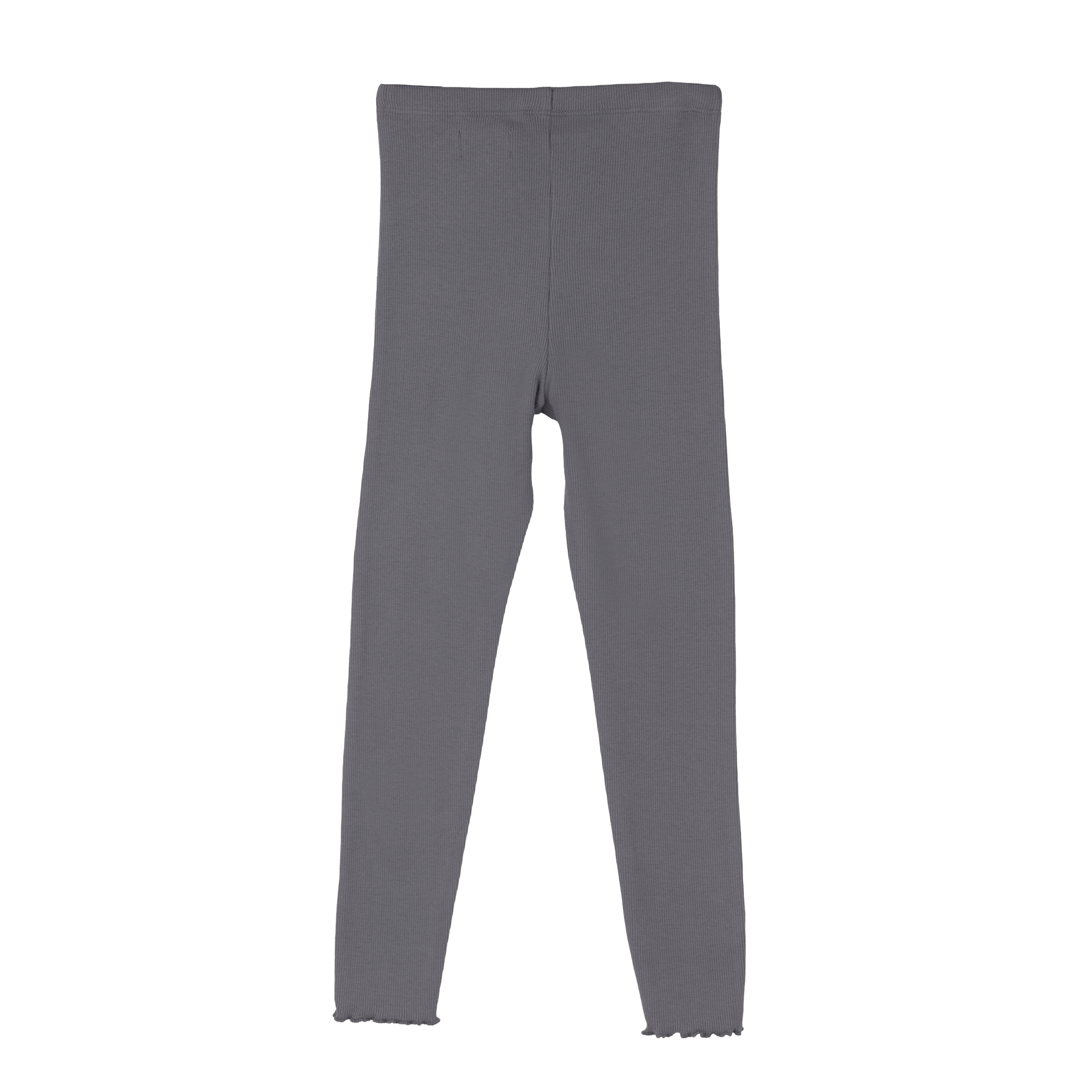 Legging droit côtelé 3/12 ans - Blanc
