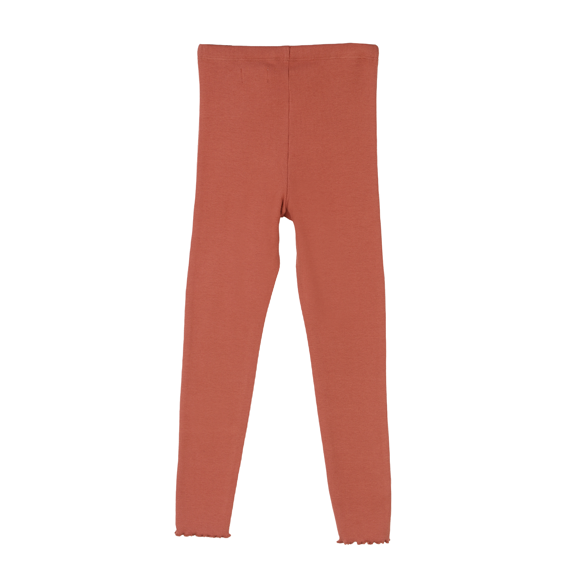 Legging droit côtelé 3/12 ans - Blanc